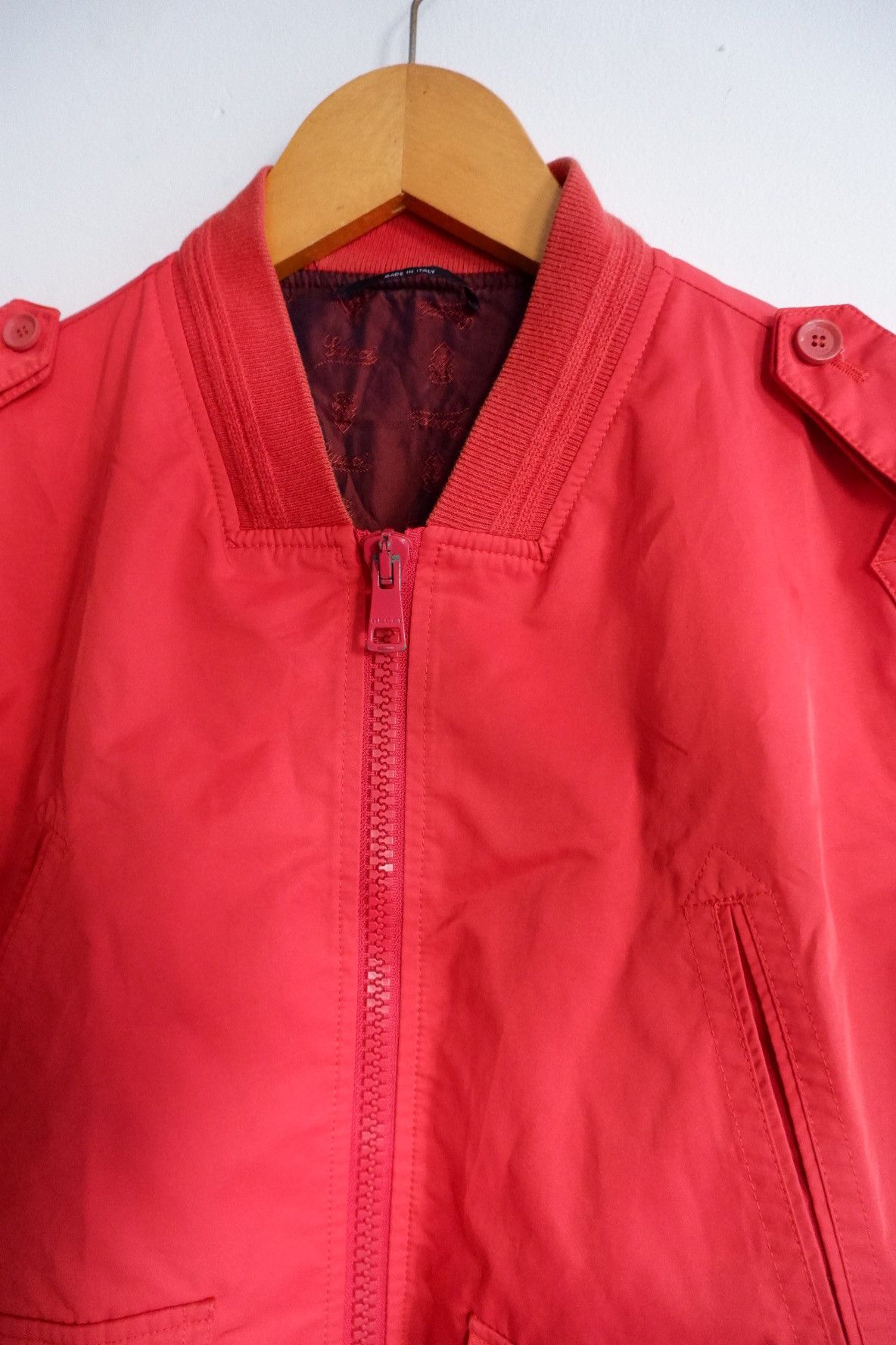 Gucci Vintage Gucci by Tom Ford Military Bomber Jacket Size US S / EU 44-46 / 1 - 3 Thumbnail