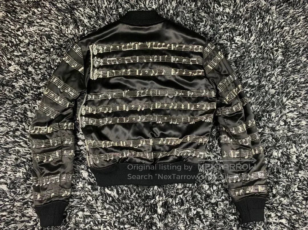 Amiri amiri music note bomber jacket. Size US M / EU 48-50 / 2 - 2 Thumbnail
