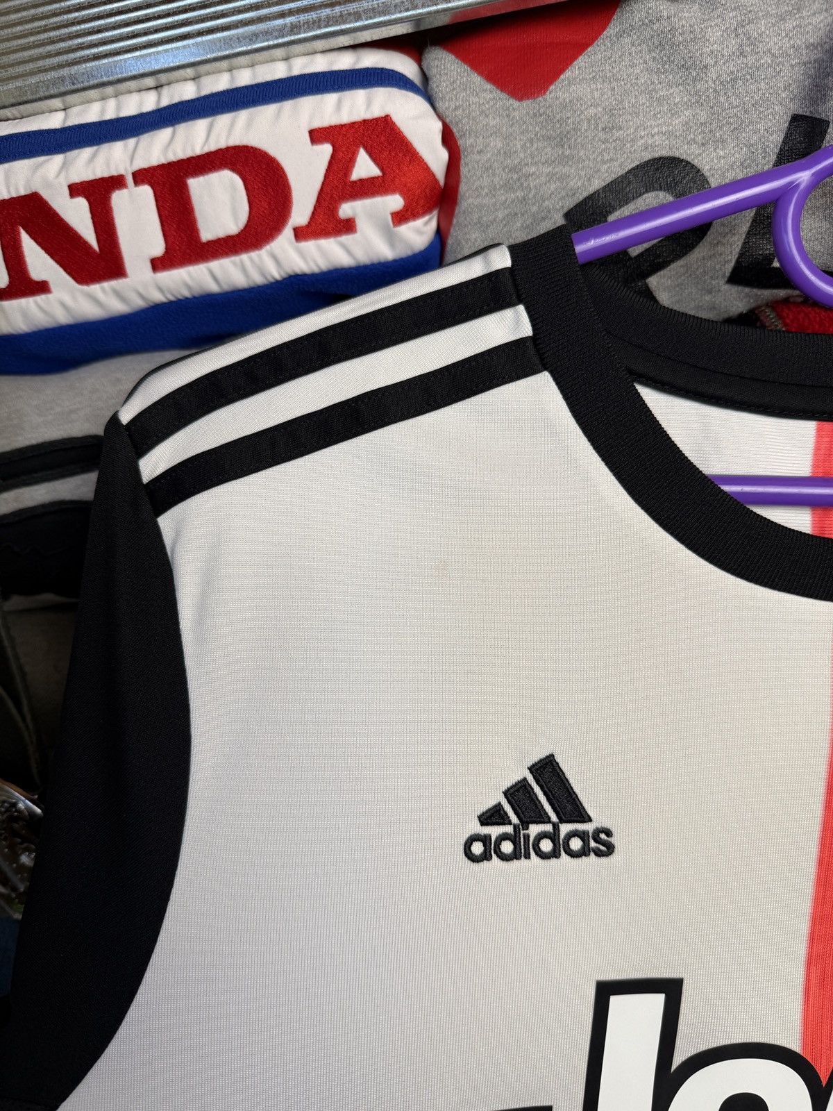 Adidas Adidas Juventus Jeep Soccer Jersey Sz L Size US L / EU 52-54 / 3 - 6 Thumbnail