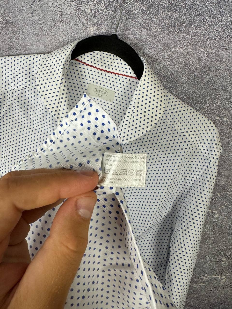 Eton Eton Shirt White Medium Dress Button Up Spread Collar Size US M / EU 48-50 / 2 - 10 Thumbnail
