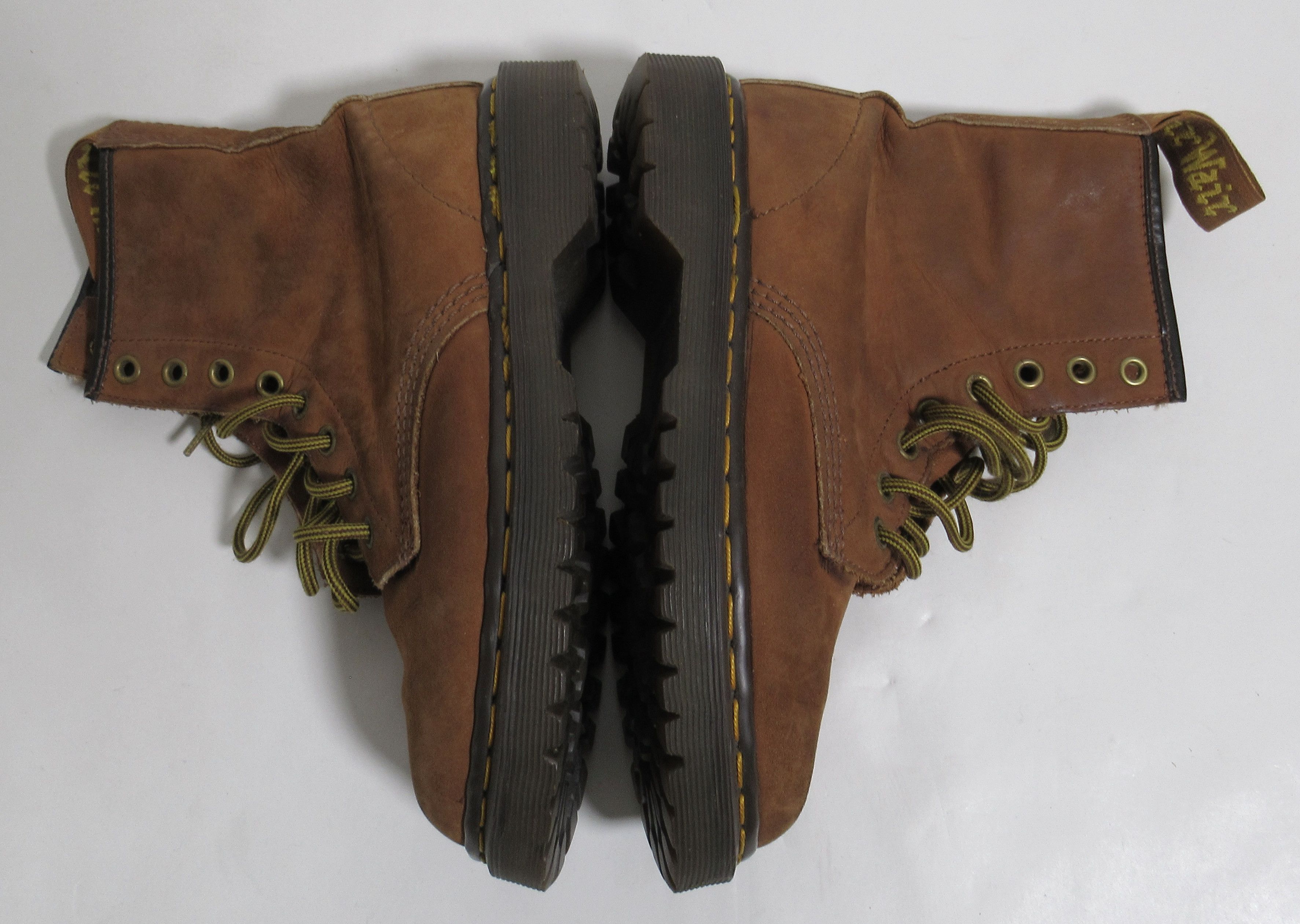 Dr. Martens Dr Martens Women's Made In England Lice Up Boot Brown Size US 5 / IT 35 - 9 Thumbnail