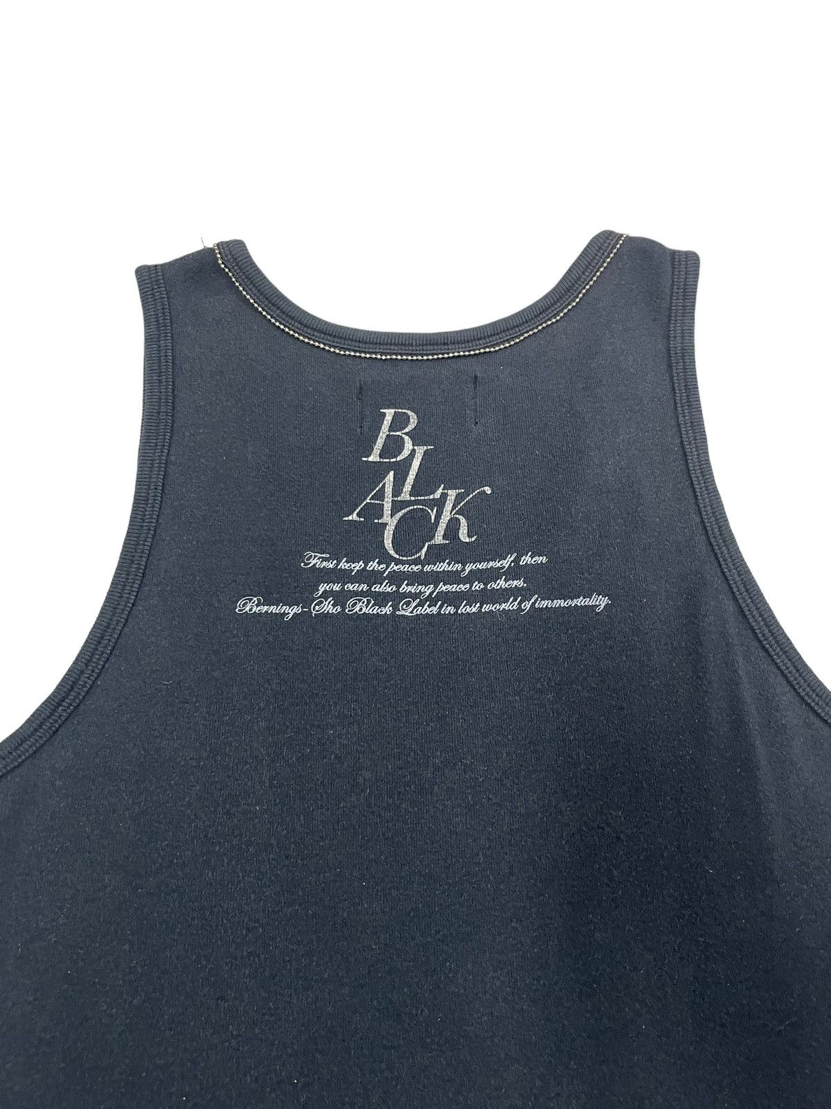 If Six Was Nine Bernings Sho Japan Tank Top Faded Navy Size US XS / EU 42 / 0 - 7 Thumbnail