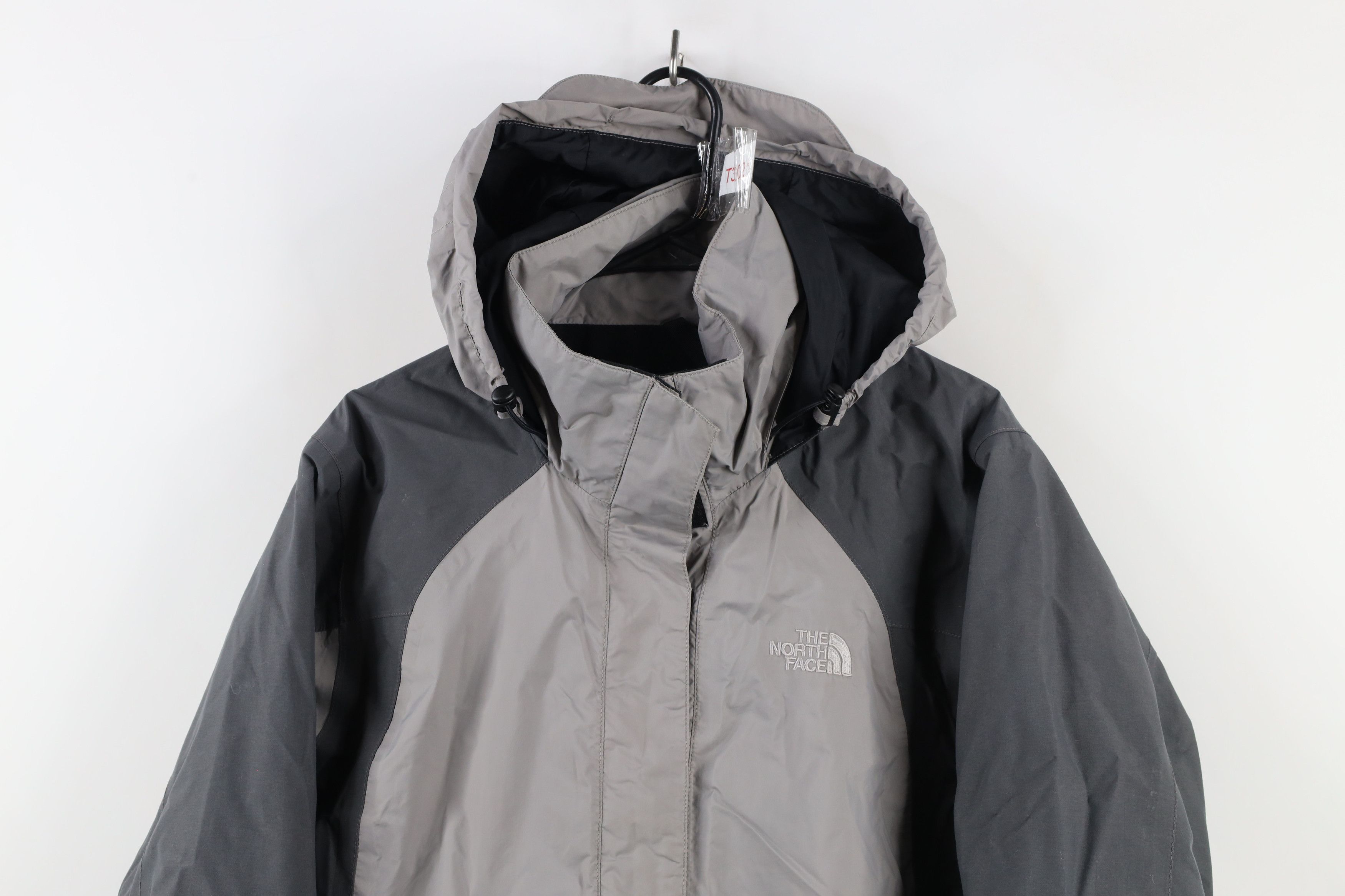 The North Face Vintage 90s The North Face Goretex Hooded Rain Jacket Gray Size US M / EU 48-50 / 2 - 2 Thumbnail