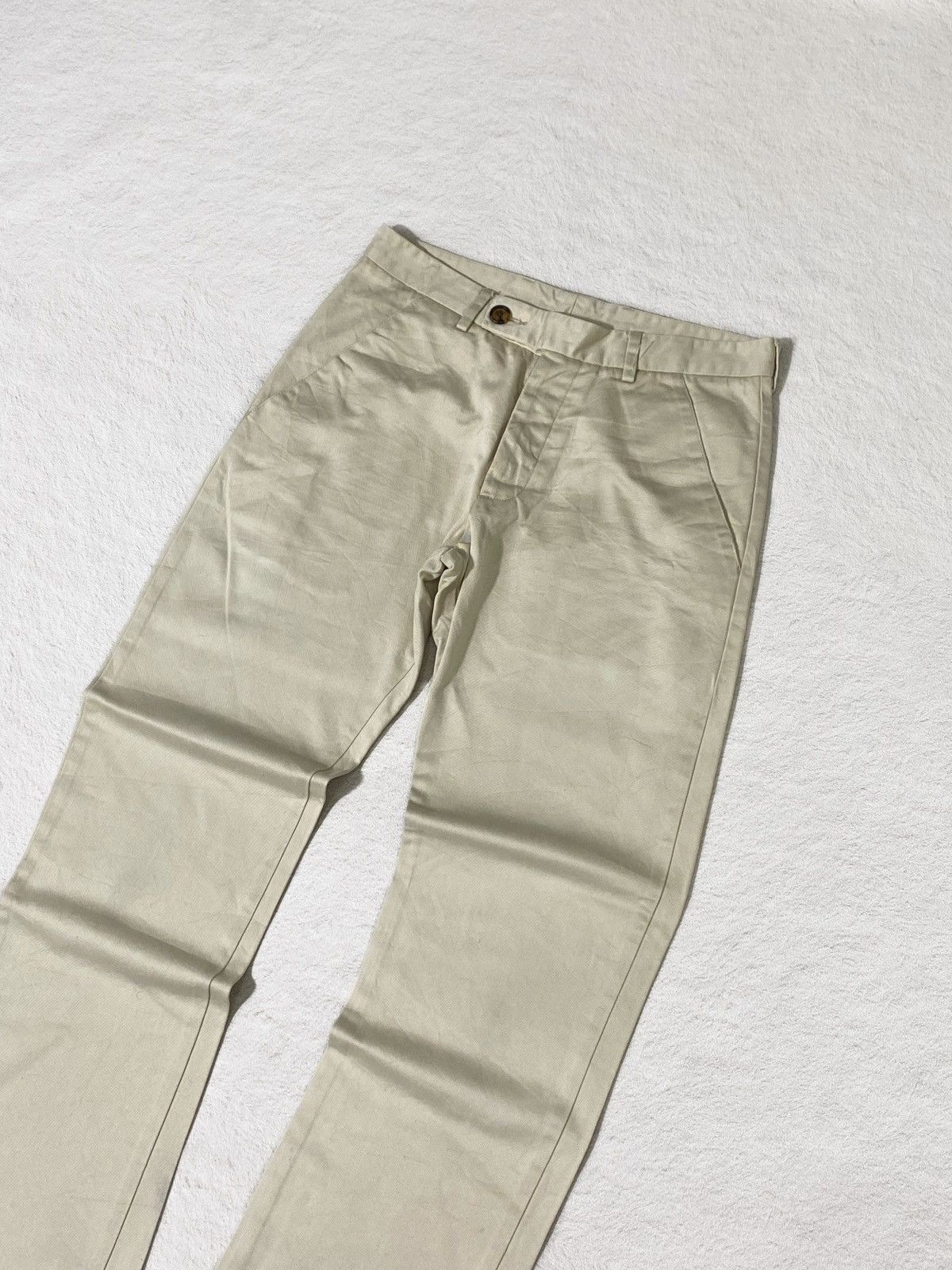 Dior SICK 💰 Dior Homme Trousers Beige cotton Size US 30 / EU 46 - 4 Thumbnail