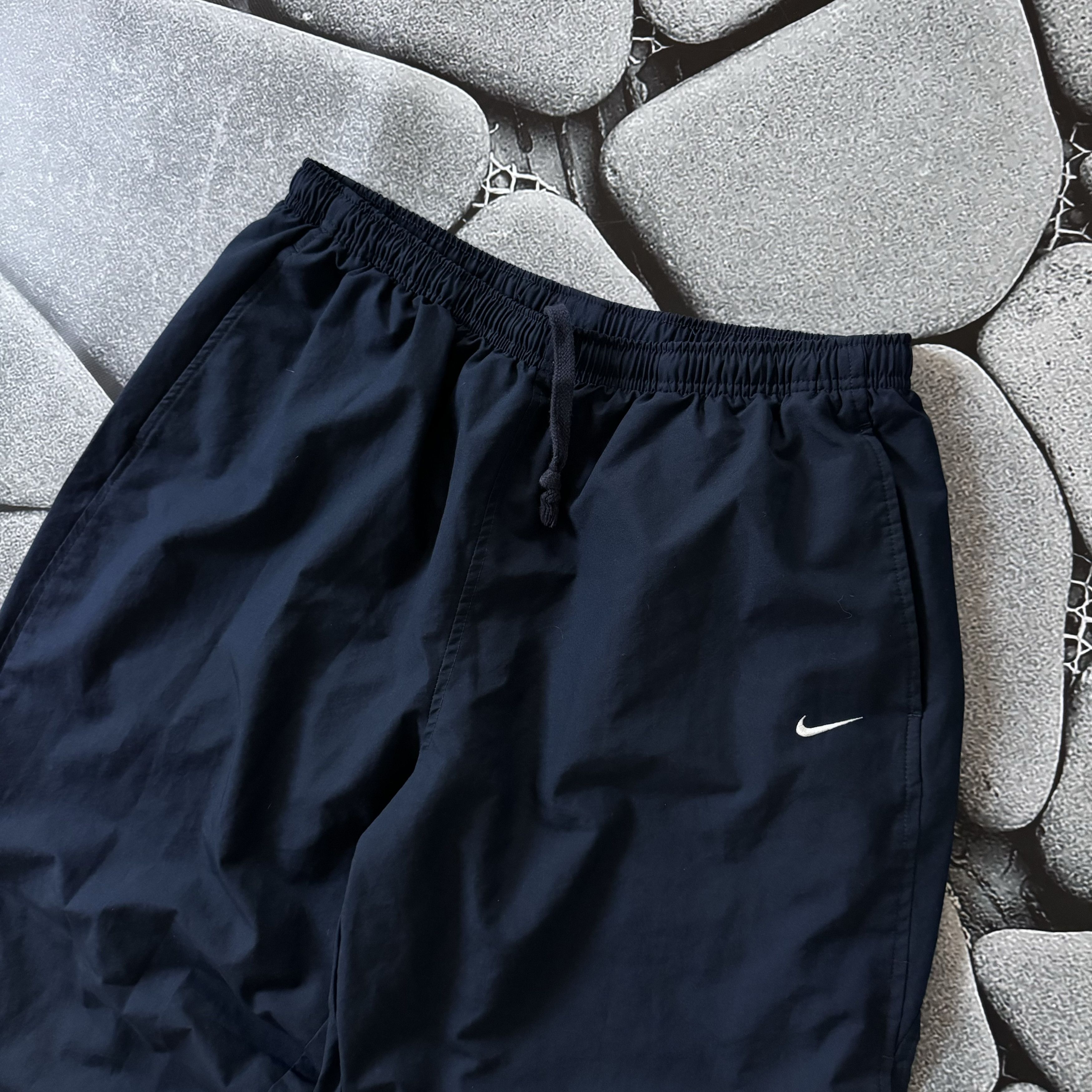 Nike NIKE VINTAGE TRACK NYLON PANTS DOUBLE SWOOSH BAGGY Size US 36 / EU 52 - 7 Thumbnail