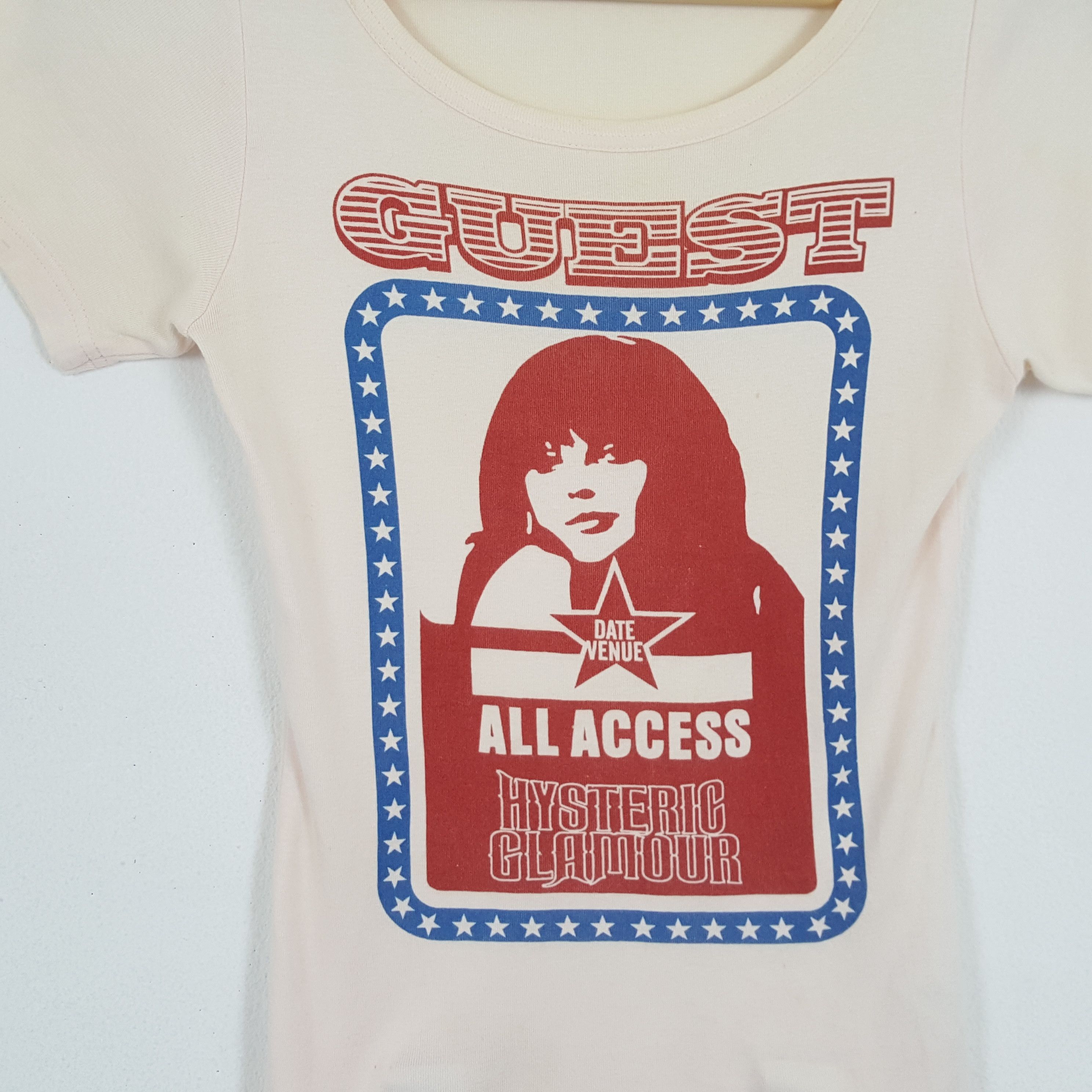 Hysteric Glamour × Japanese Brand × Vintage Vintage HYSTERIC GLAMOUR Japanese Fashion Brand T-Shirts Size XS / US 0-2 / IT 36-38 - 2 Thumbnail