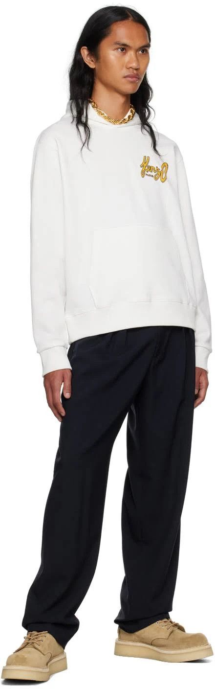 Kenzo o1mris0824 Classic Hoodie in White Size US S / EU 44-46 / 1 - 7 Thumbnail
