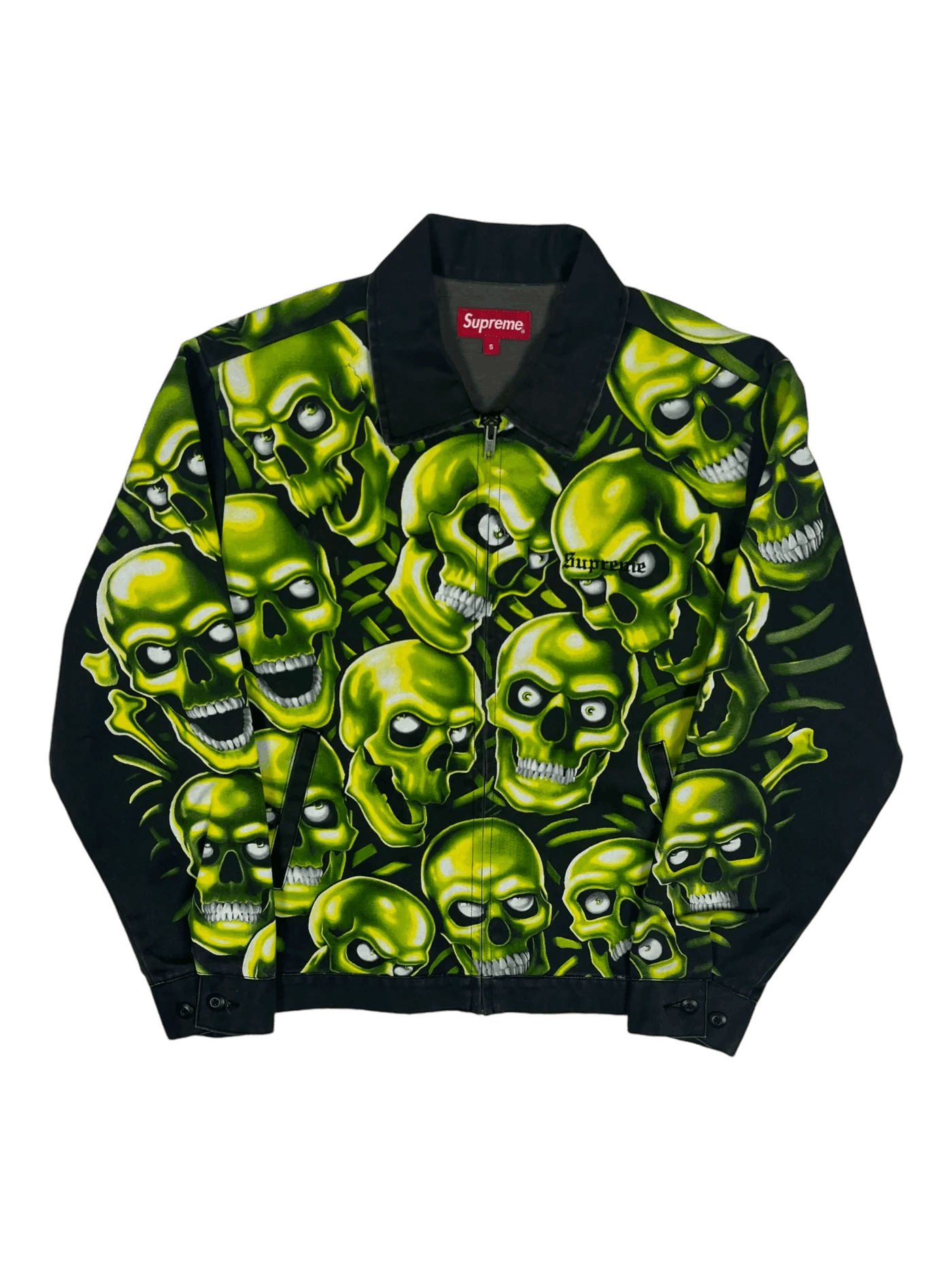 Supreme Supreme SS18 Skullpile Work Jacket Size US S / EU 44-46 / 1 - 4 Thumbnail