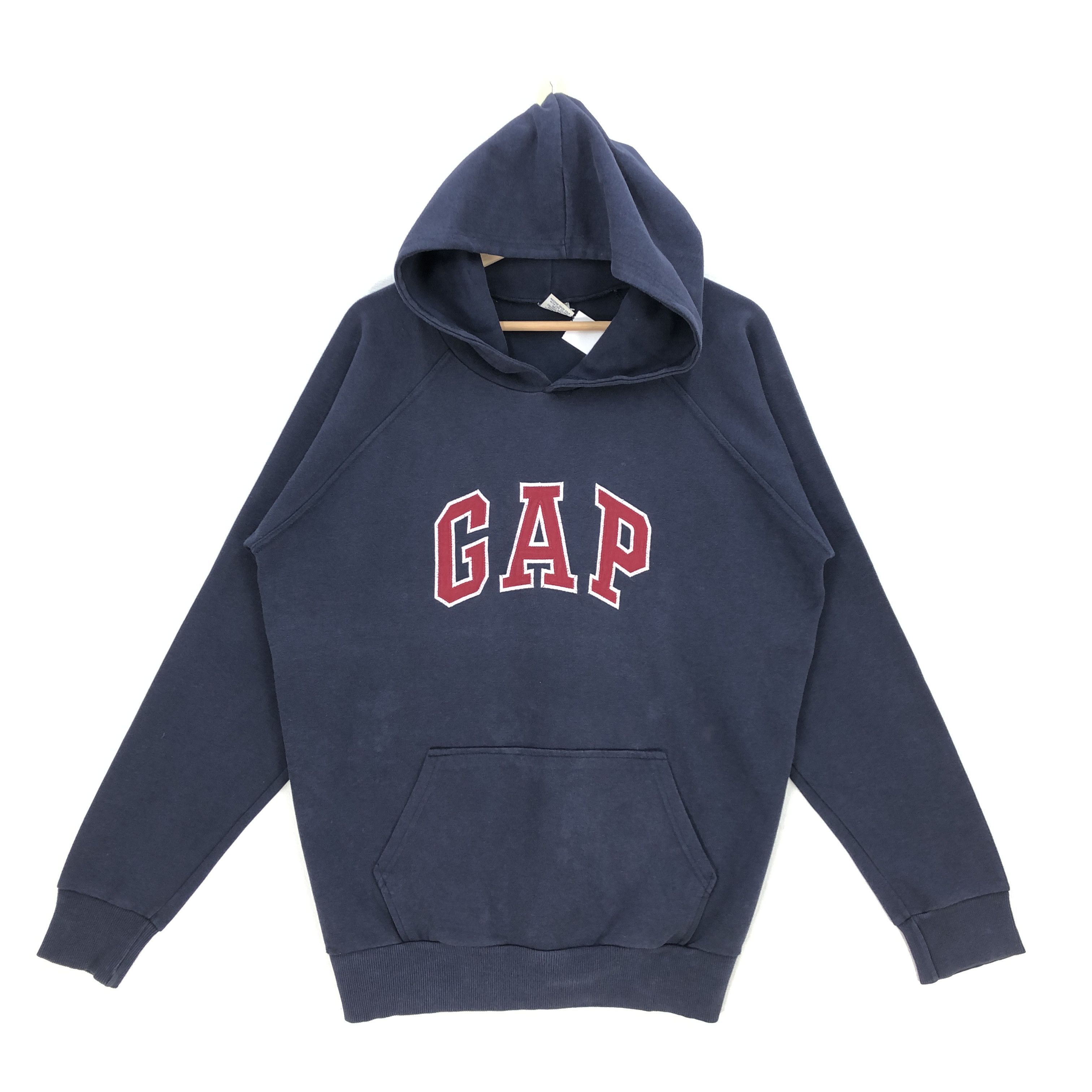 Gap × Vintage Vintage GAP Sweatshirt Hoodies GAP Sweater Hooded Size US XL / EU 56 / 4 - 2 Thumbnail