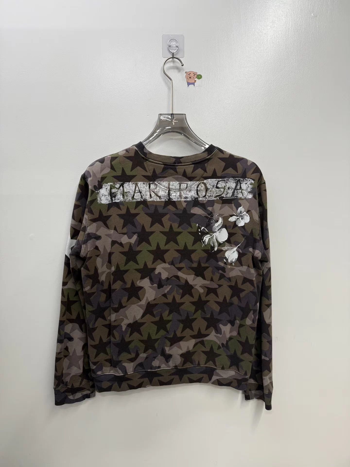 Valentino Valentino Camouflage Star Print Crewneck Sweatshirt S Size US S / EU 44-46 / 1 - 3 Thumbnail