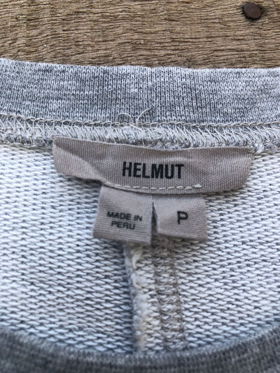 Helmut Lang Helmut Lang Grey Sweatshirt Size US S / EU 44-46 / 1 - 3 Thumbnail