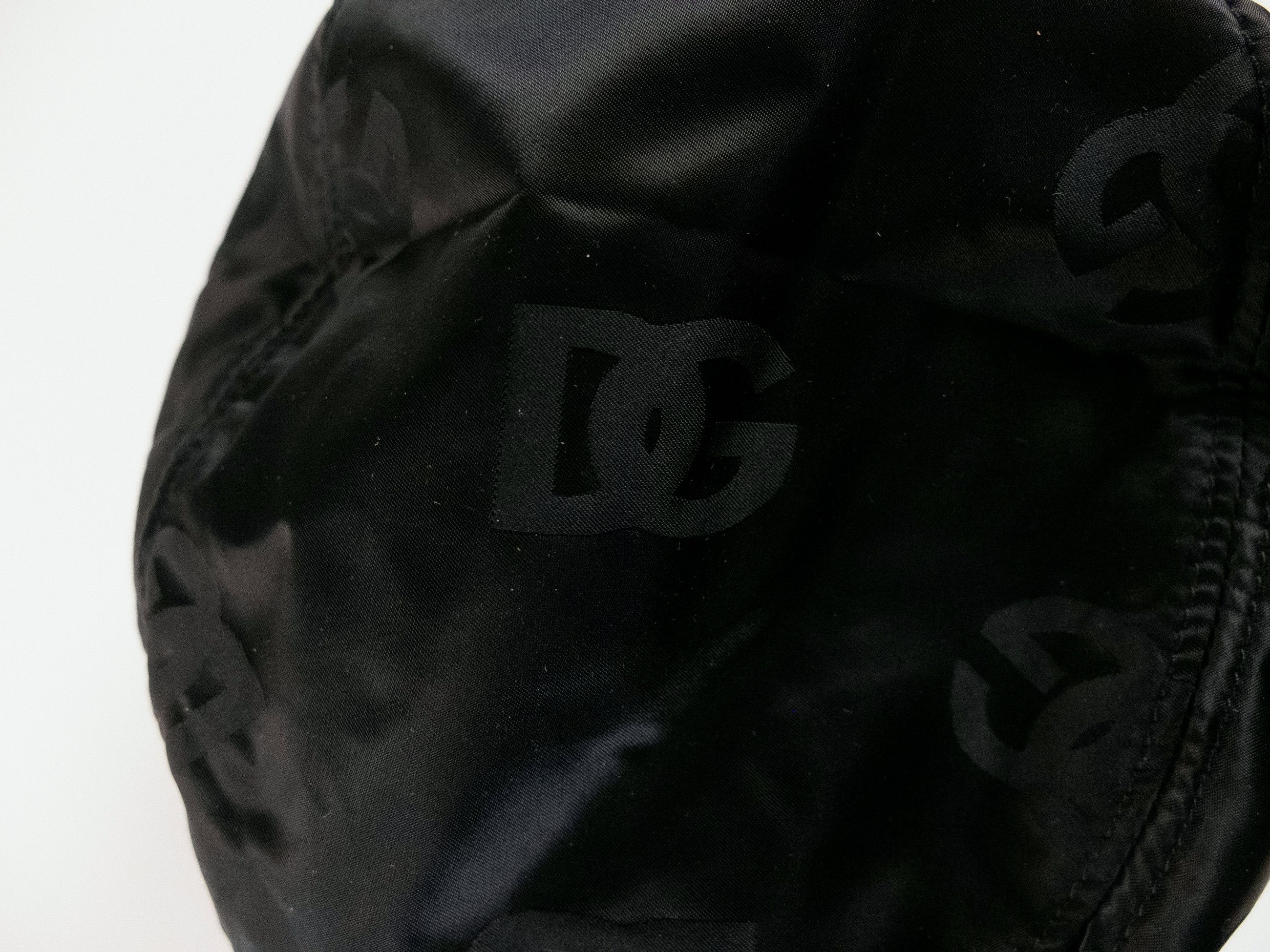 Dolce & Gabbana DOLCE & GABBANA black DG logo print nylon bucket hat Medium Size ONE SIZE - 5 Thumbnail