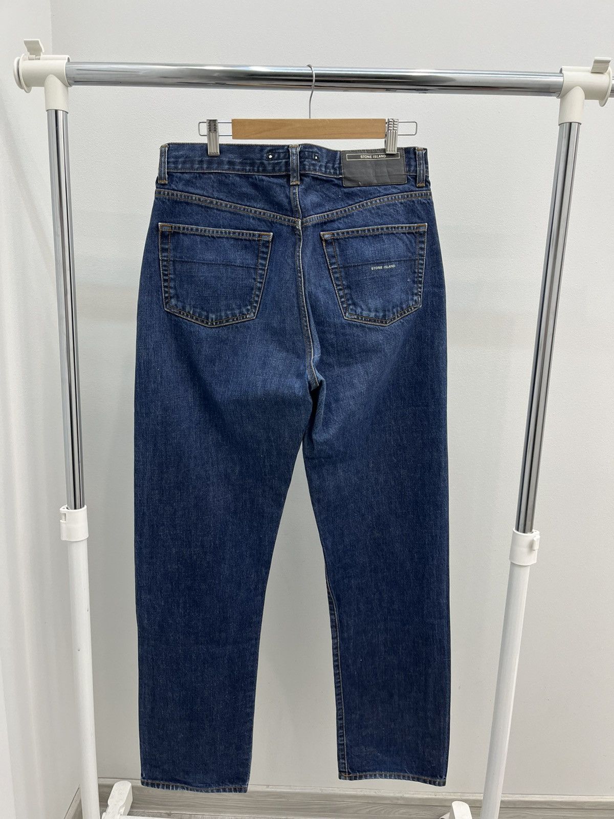 Stone Island Stone Island Denim Pocket Logo Jeans Size US 34 / EU 50 - 2 Thumbnail