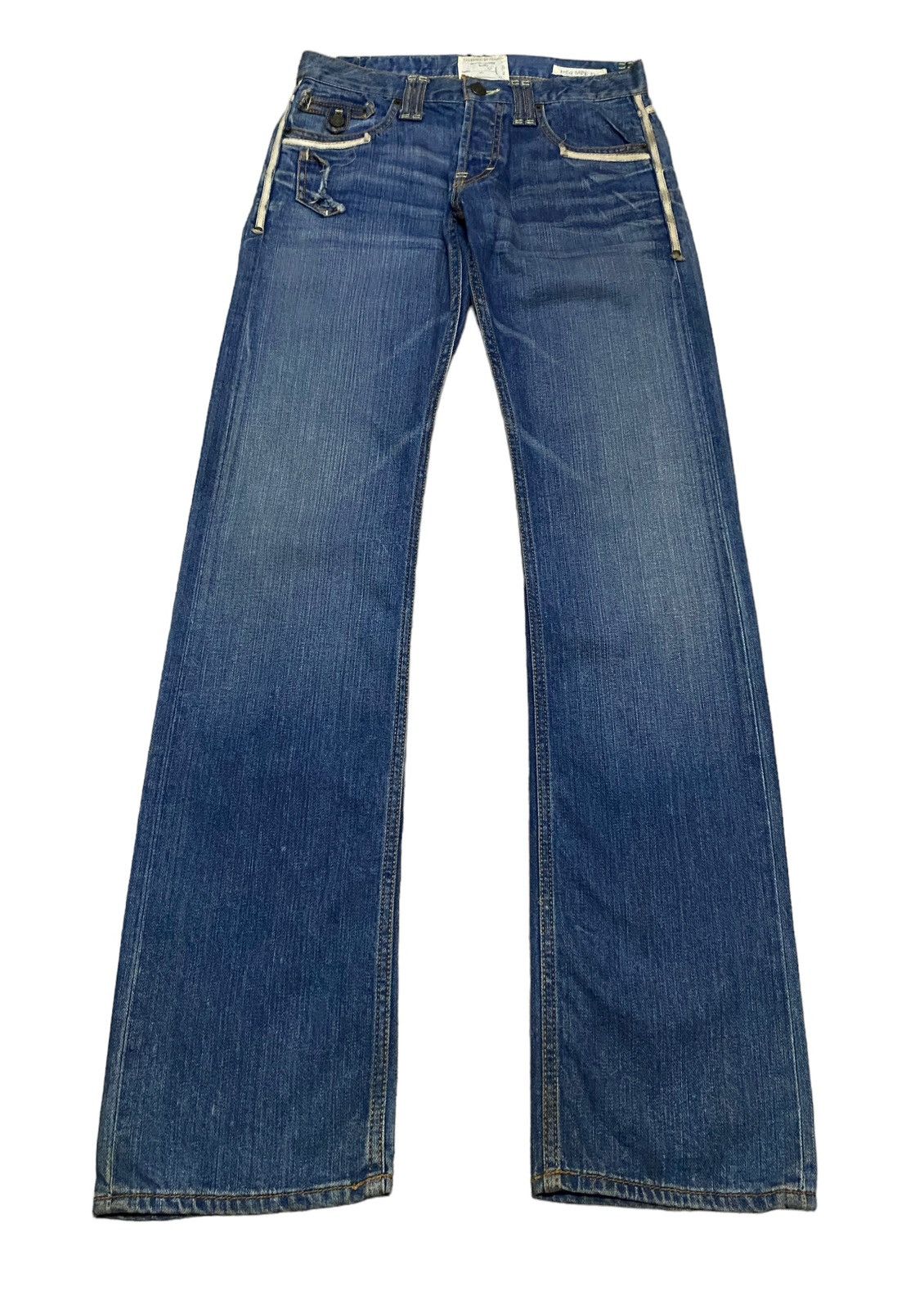 If Six Was Nine × Taverniti Rare Design Vintage Brand Taverniti Jeans 2000s Size US 30 / EU 46 - 1 Thumbnail