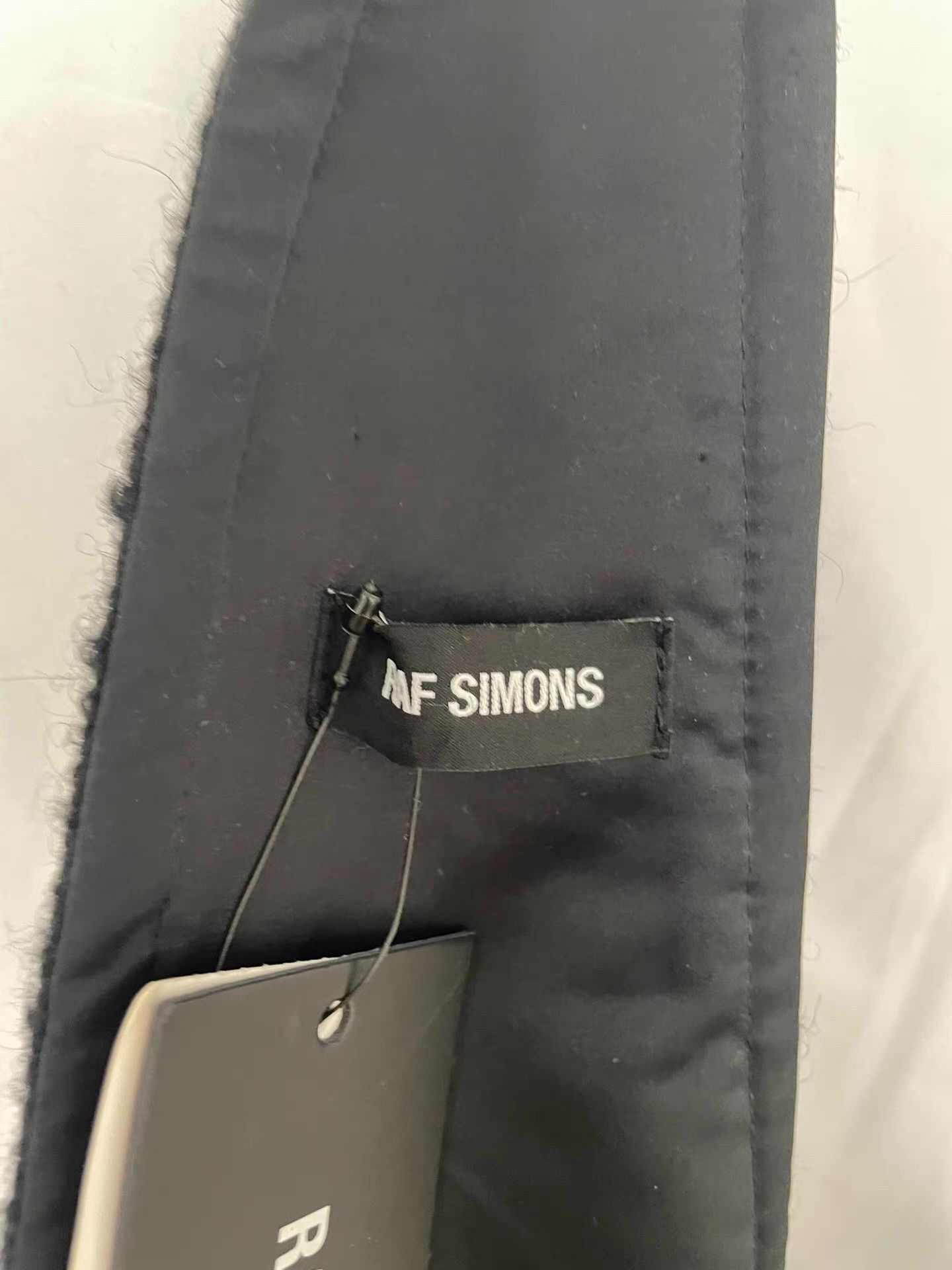 Raf Simons Raf Simons 18FW Black Wool Oversized Shoulder Bag Ｑ21 Size ONE SIZE - 5 Thumbnail