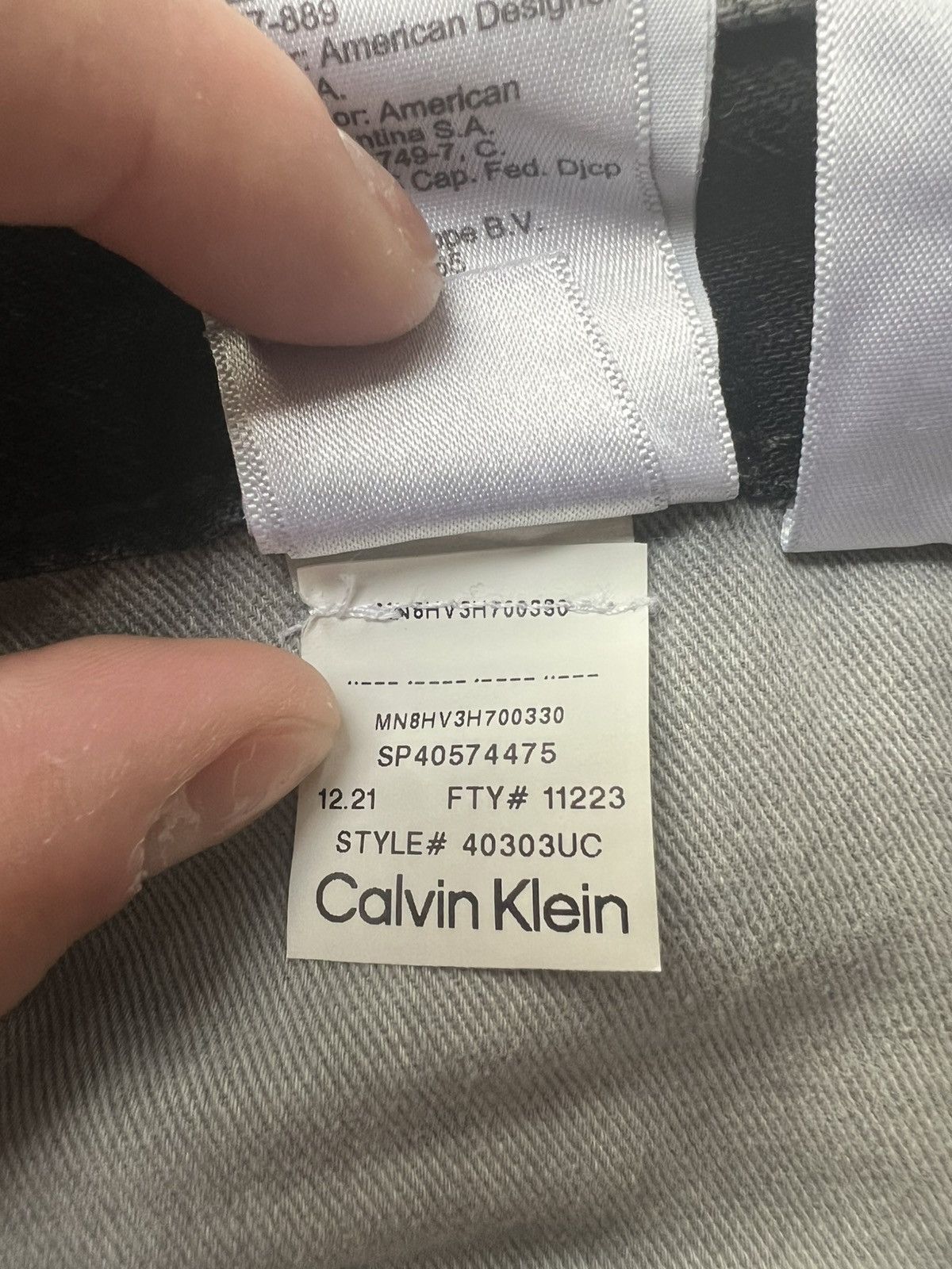 Calvin Klein × Palace Palace X Calvin Klein ck1 baggy jean Size US 34 / EU 50 - 14 Thumbnail