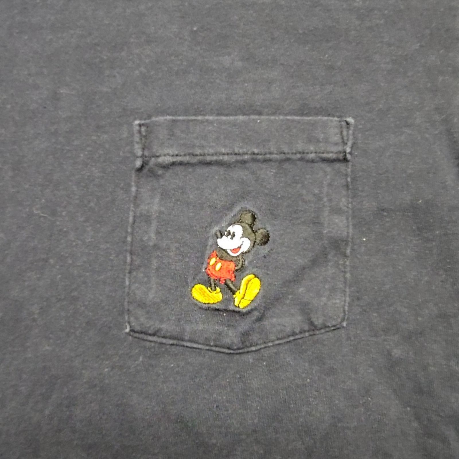 Disney Vintage Walt Disney World Mickey Mouse Shirt L Black Tee 90s Size US L / EU 52-54 / 3 - 2 Thumbnail