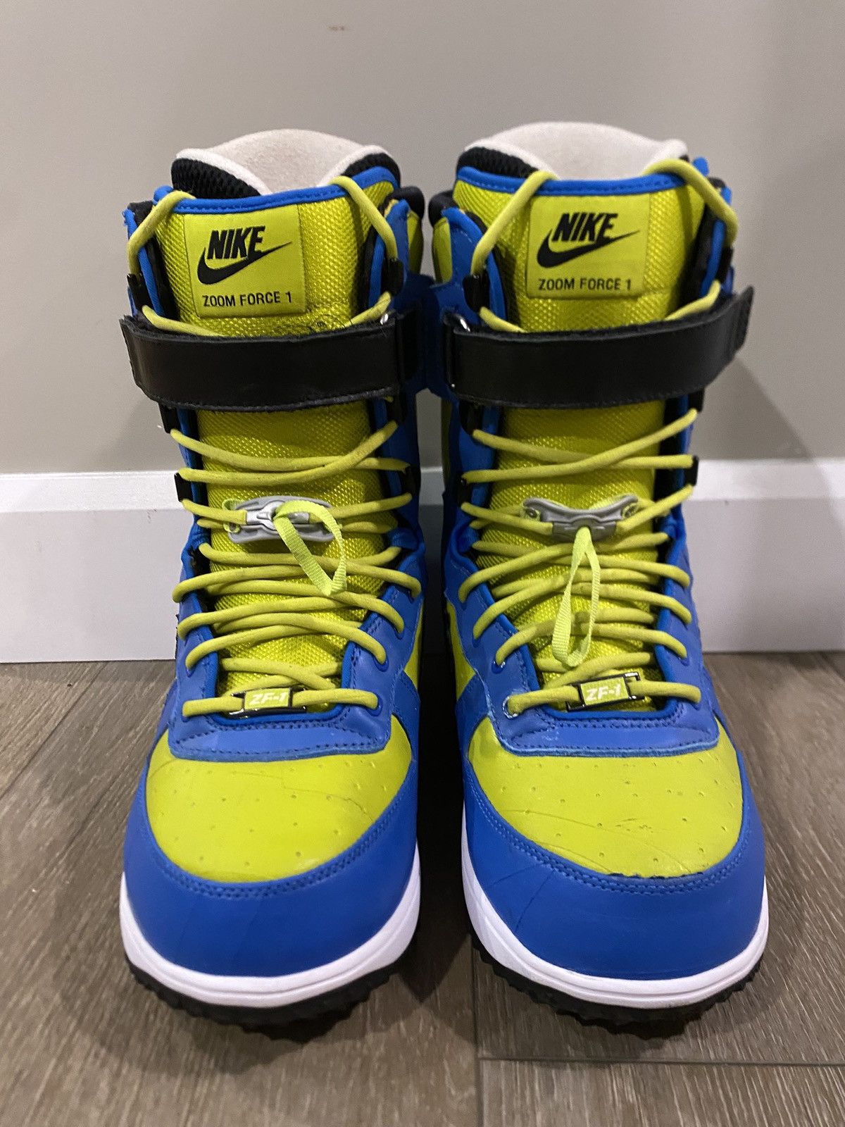 Nike Nike Zoom Force 1 Snowboard Boots Cactus Green/ Blue / Black Size US 9 / EU 42 - 6 Thumbnail