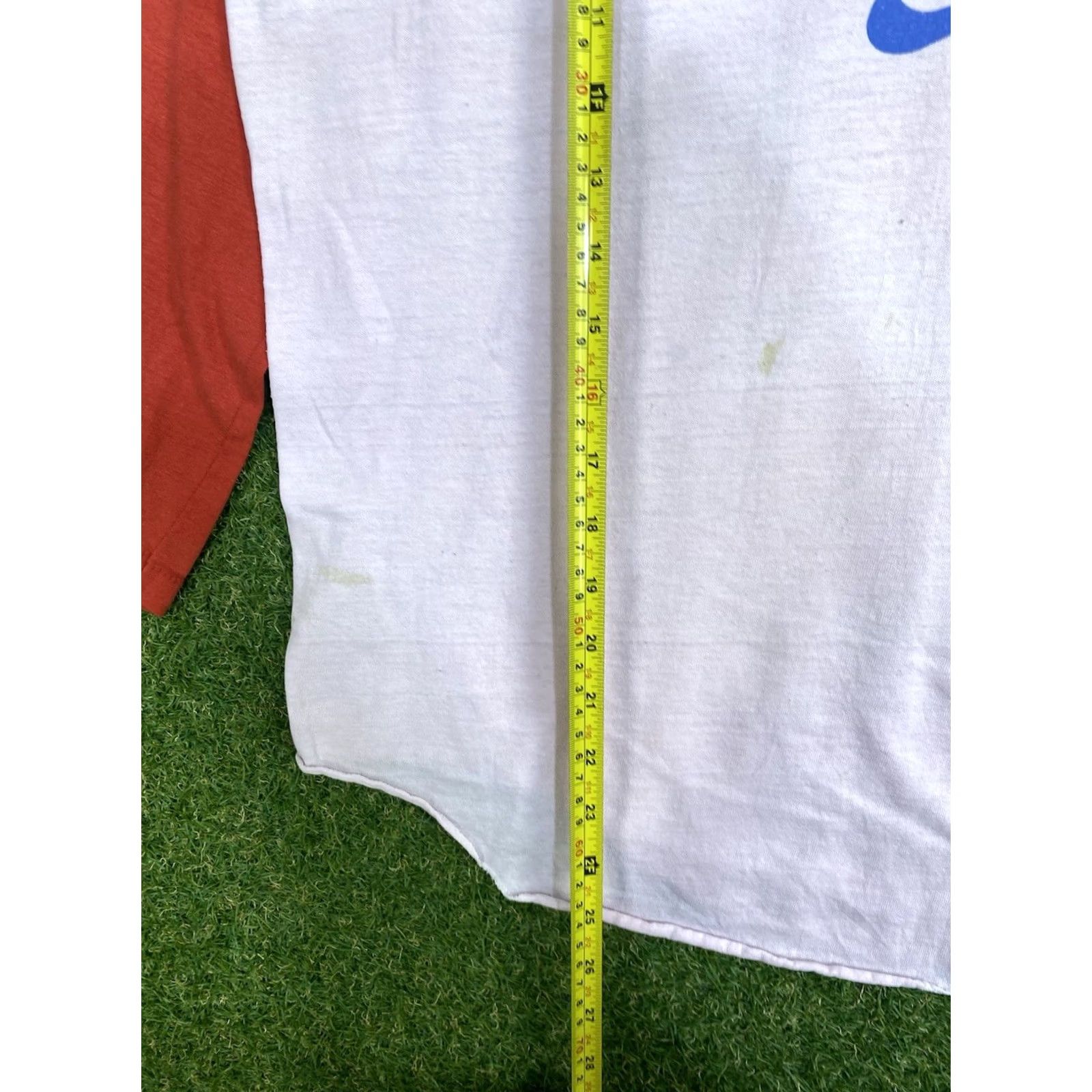 Nike VINTAGE Nike Shirt Mens Large Raglan Sleeve Baseball Tee Masters Grand Prix 90s Size US L / EU 52-54 / 3 - 6 Thumbnail