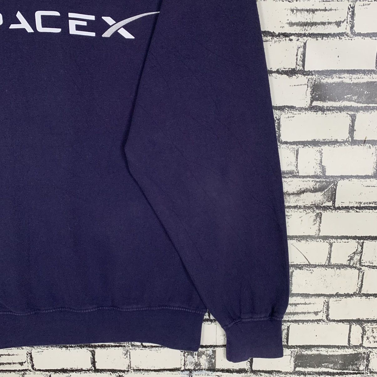 Designer × Vintage Vintage SpaceX Sweatshirt Big Logo Spacex Crewneck Size US M / EU 48-50 / 2 - 9 Thumbnail