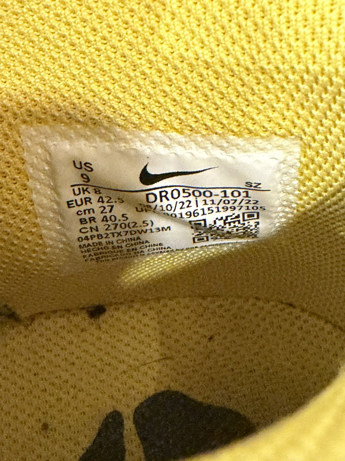 Nike × Off-White Off-White x Nike Air Force 1 Mid SP ‘Varsity Maize’ Size US 9 / EU 42 - 8 Thumbnail