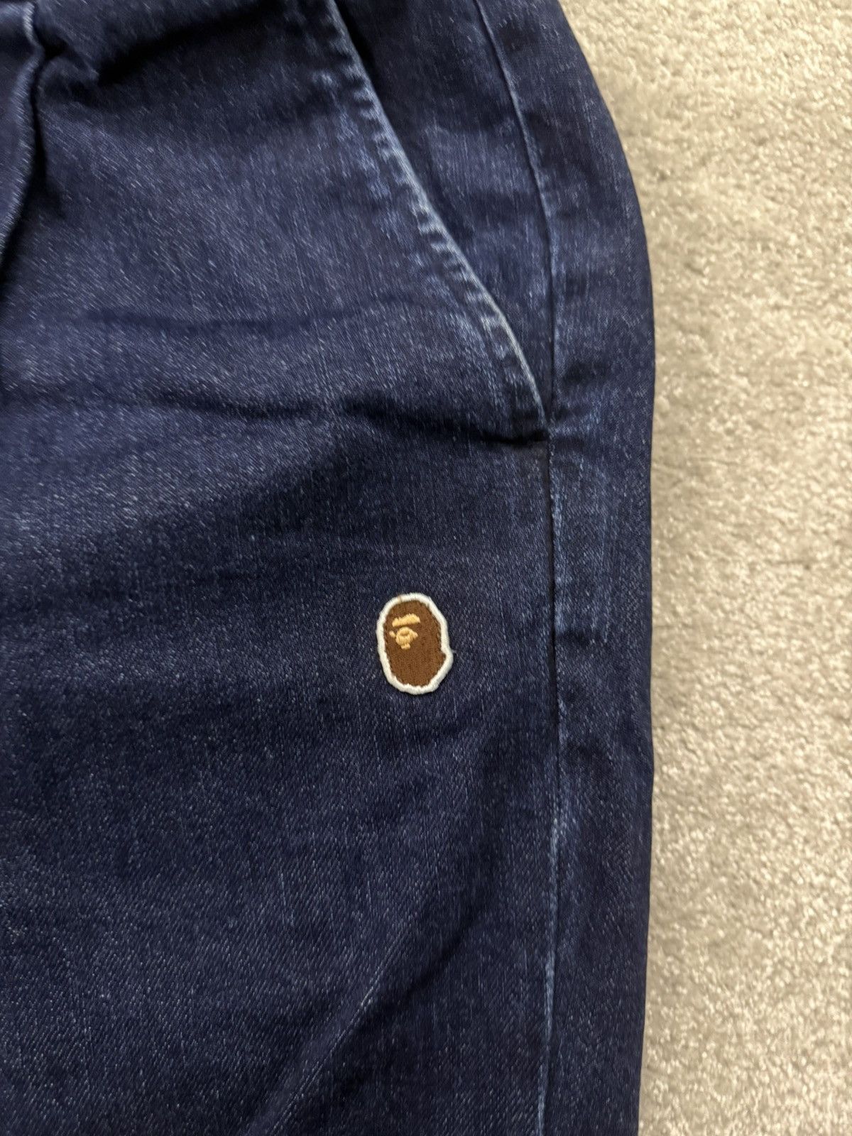 Bape BAPE One Point Denim Cheef Pants Size US 28 / EU 44 - 2 Thumbnail