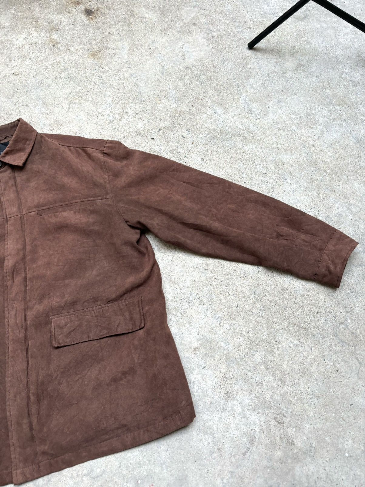 Kansai Yamamoto Brown KANSAI YAMAMOTO ZIP Velvet JACKET Size US L / EU 52-54 / 3 - 12 Thumbnail