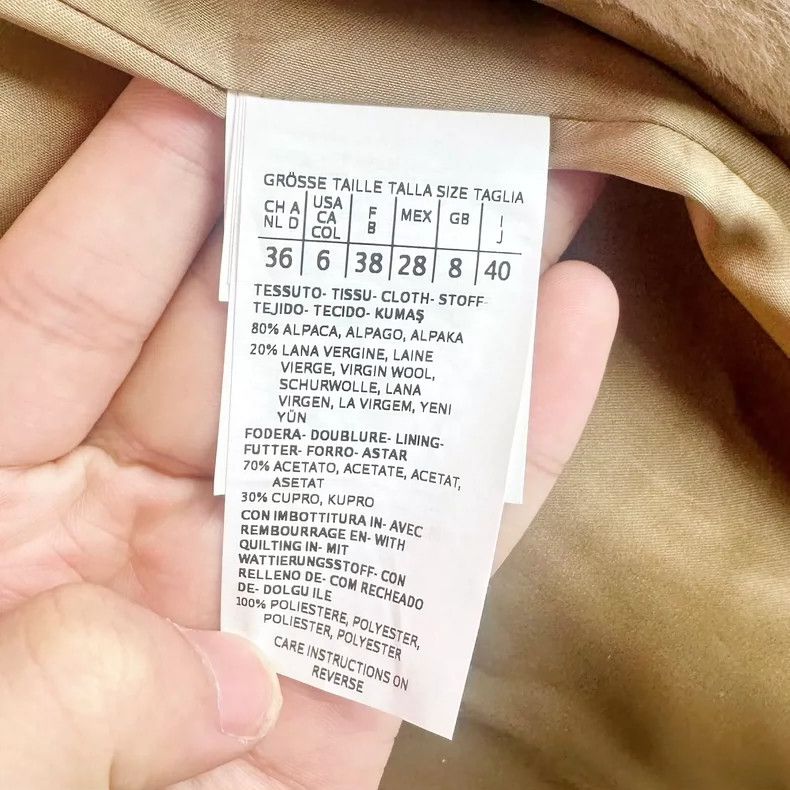 Other Max Mara Camel wool coat Size M / US 6-8 / IT 42-44 - 4 Thumbnail
