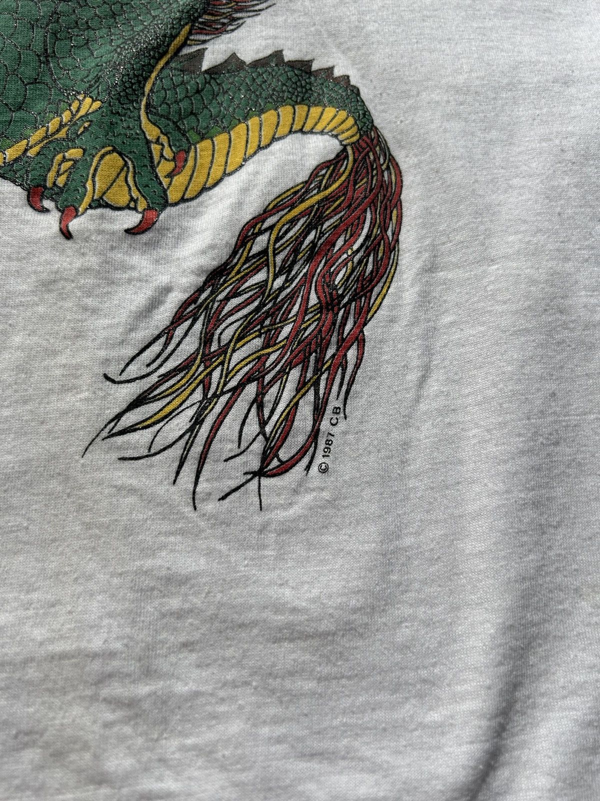 Hanes × Vintage 1987 Chinatown Single Stich SF tee 80s Size US L / EU 52-54 / 3 - 5 Thumbnail