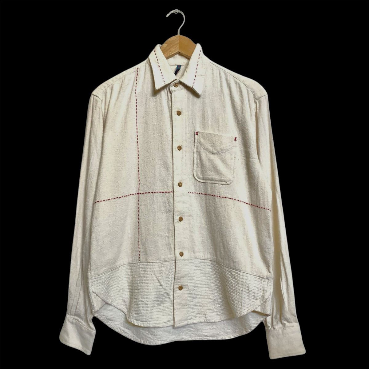 Eternal Eternal Japan Shasiko Button Front Shirt Size US L / EU 52-54 / 3 - 1 Thumbnail