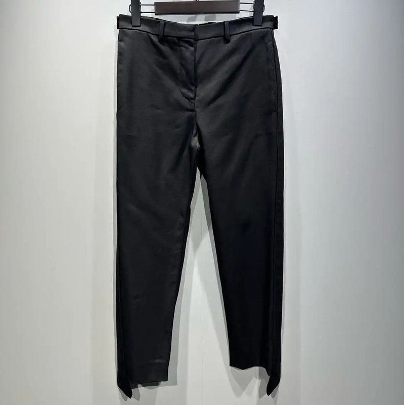 Louis Vuitton Louis Vuitton Black Cotton Casual Pants for Women 0089 Size 23" - 1 Thumbnail