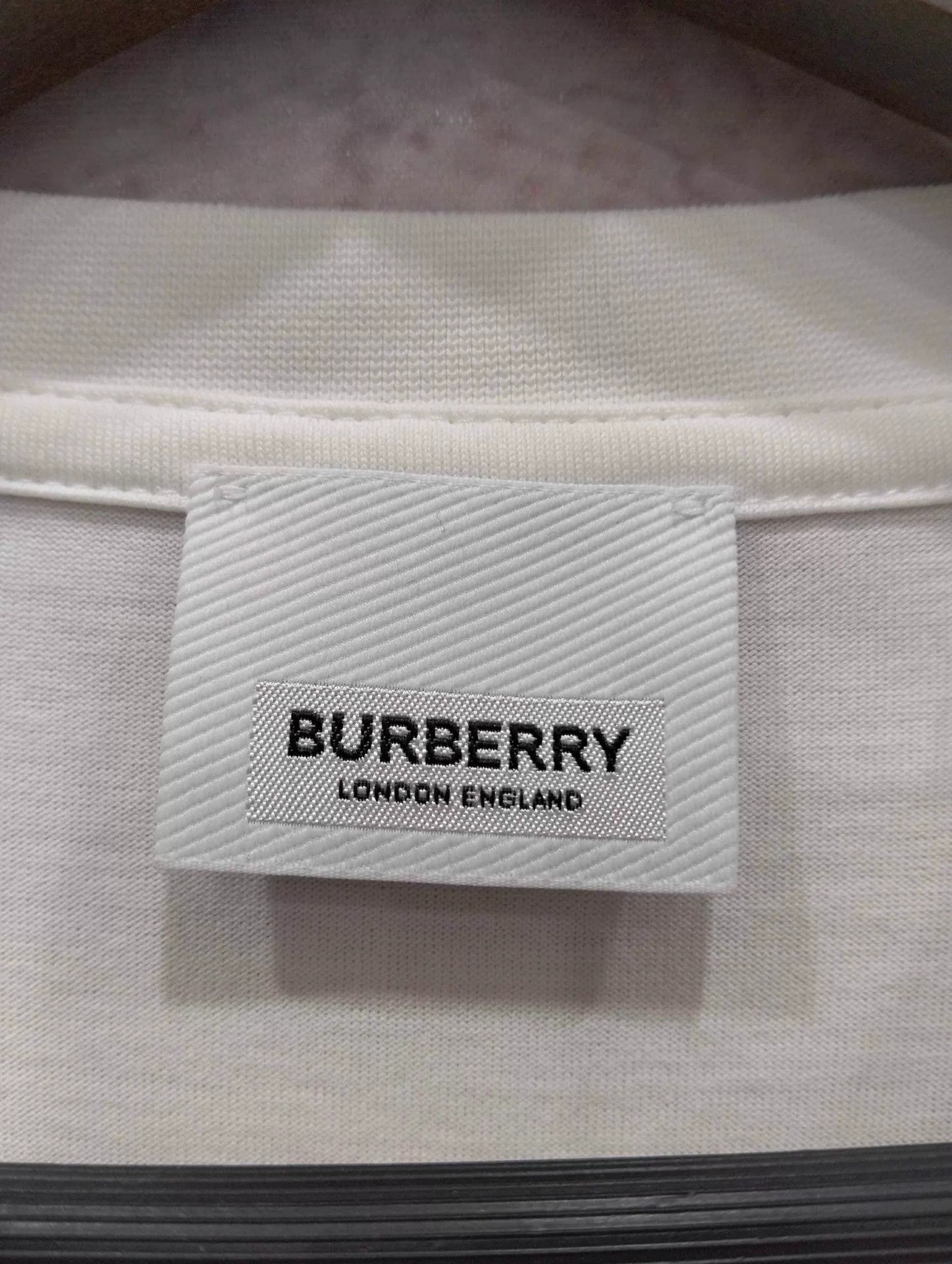 Burberry Burberry Logo White Short-Sleeve T-Shirt S Size US S / EU 44-46 / 1 - 3 Thumbnail