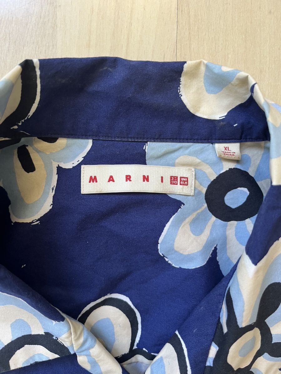 Marni × Uniqlo Marni x Uniqlo floral shirt Size US XL / EU 56 / 4 - 3 Thumbnail