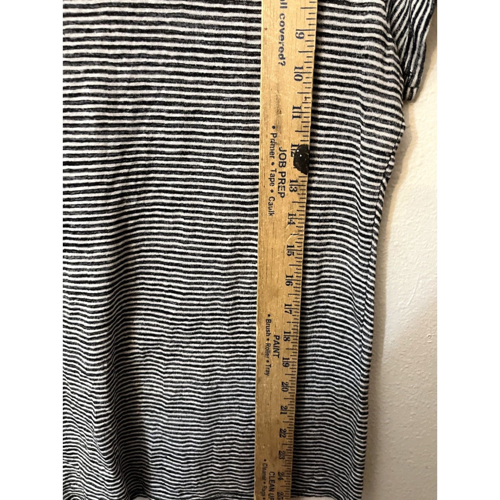 Apt. 9 APT. 9 Women's Multicolor Sparkle Tie-Front Stretch Tee - Large Short Sleeve Top Size L / US 10 / IT 46 - 4 Thumbnail