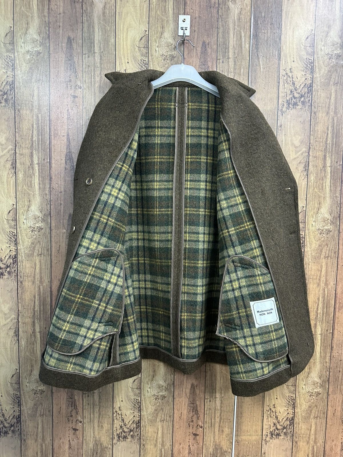 Mademoiselle Non Non Vintage Mademoiselle Non Non Wool Jacket Z30 Size 40L - 4 Thumbnail