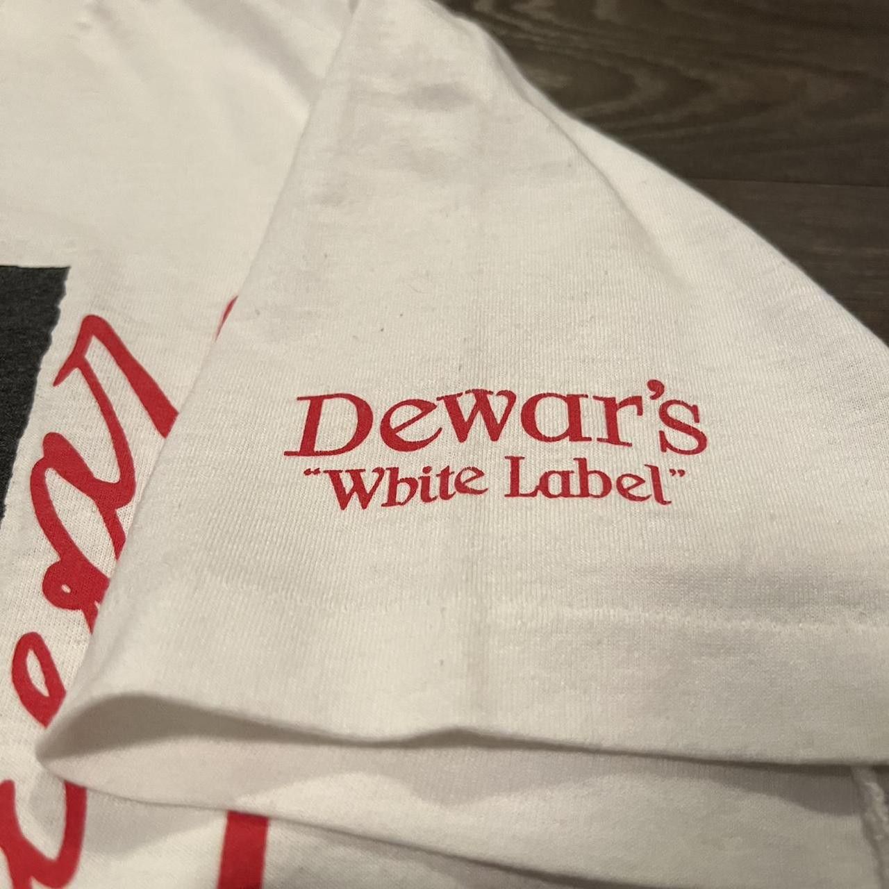 Designer Wild Vintage Dewars White Label Scotch Whiskey T Shirt 90s M Size US M / EU 48-50 / 2 - 3 Thumbnail