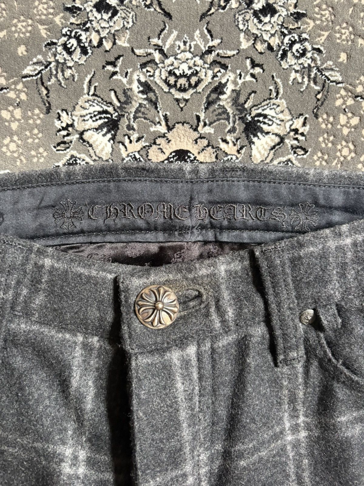 Chrome Hearts Chrome Hearts Wool Pants Size US 29 - 3 Thumbnail