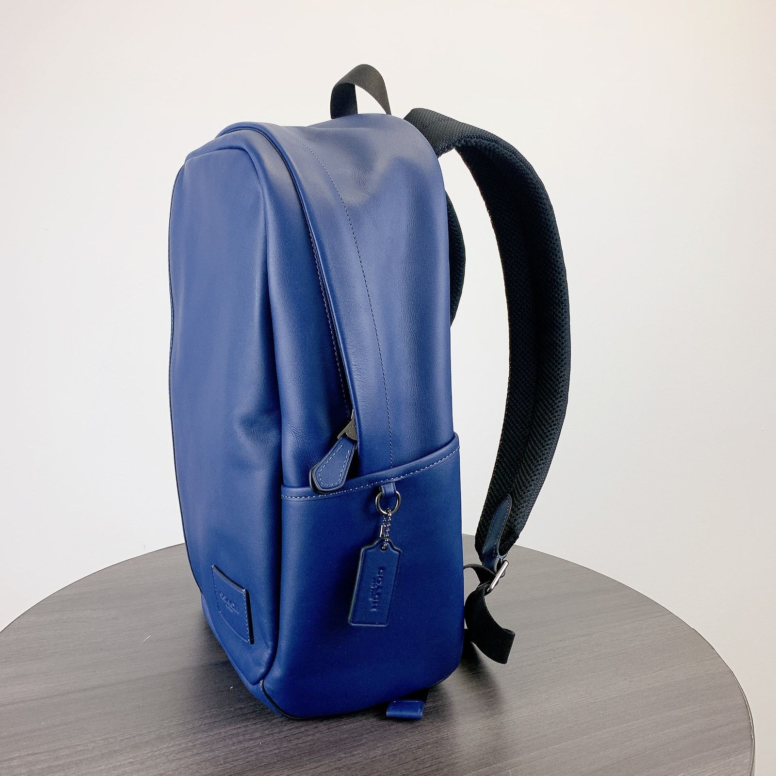 Coach Coach CW446 Edge Backpack In Signature Canvas IN Deep Blue Size ONE SIZE - 3 Thumbnail