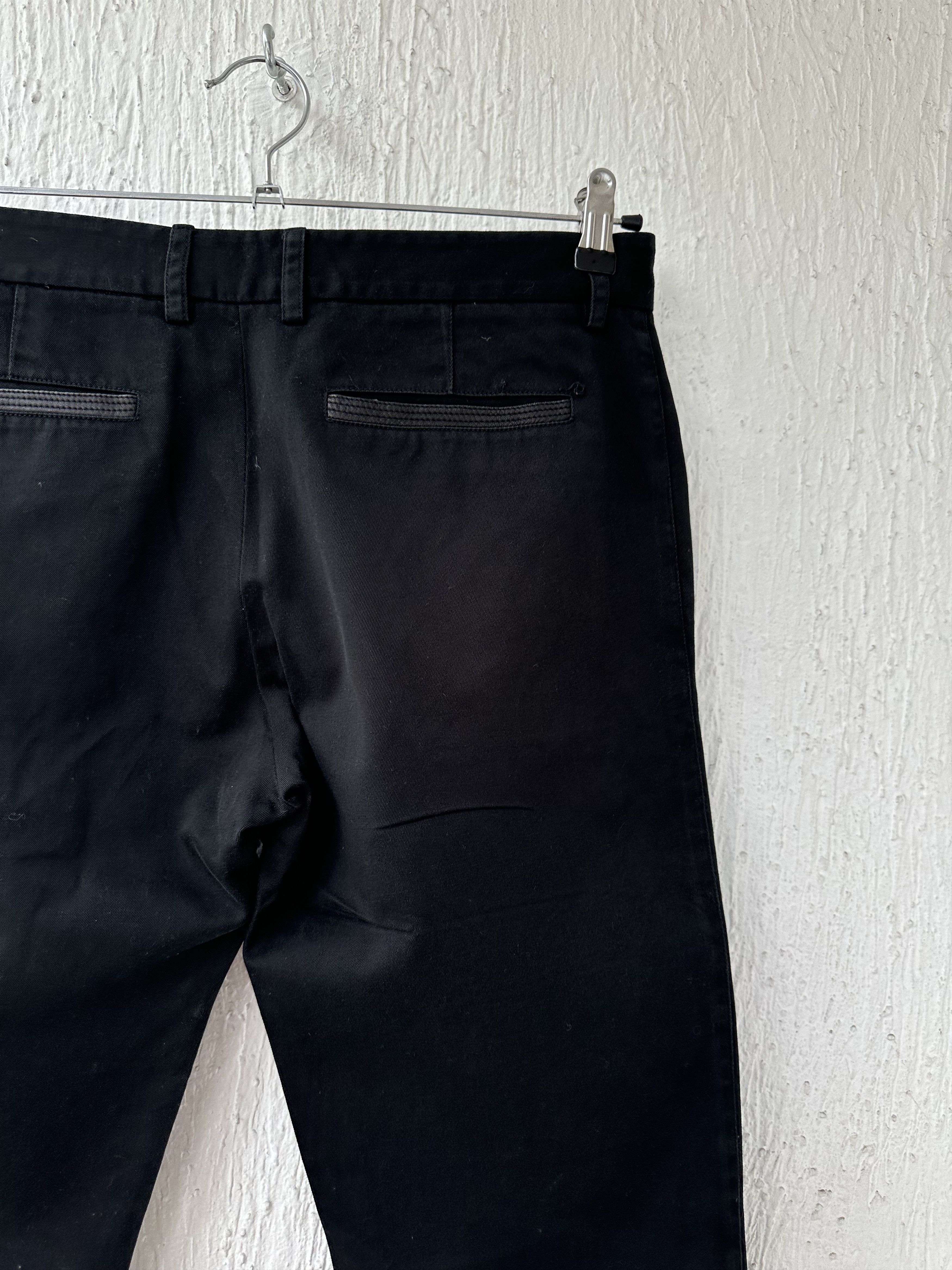 Versace mainline leather trim pant Size US 36 / EU 52 - 4 Thumbnail