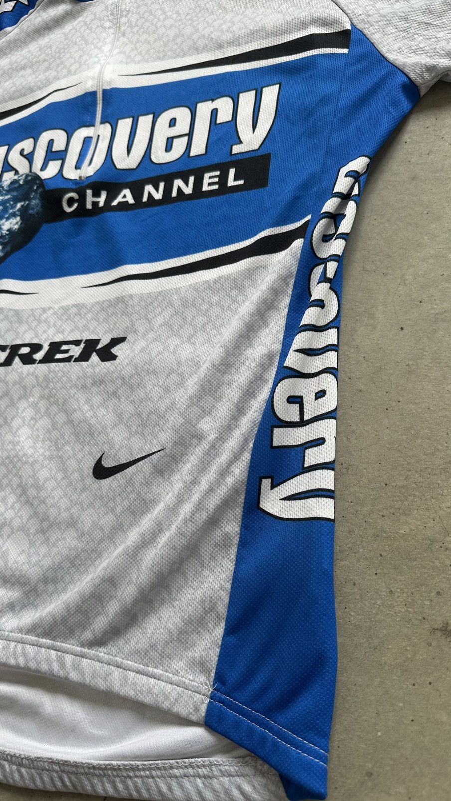 Nike × Vintage VINTAGE NIKE X DISCOVERY CHANNEL CYCLING JERSEY Size US M / EU 48-50 / 2 - 3 Thumbnail
