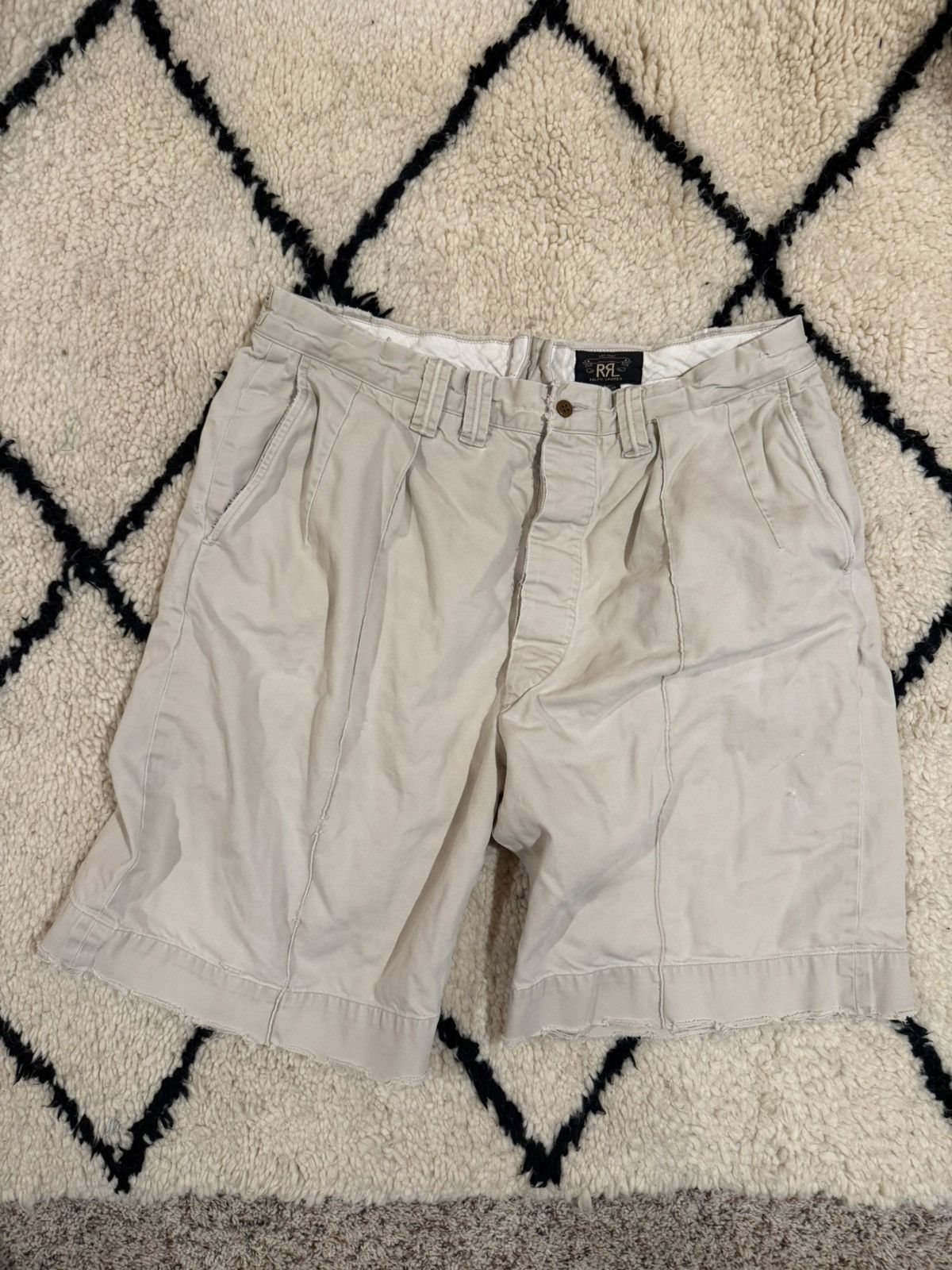 RRL Ralph Lauren distressed vintage RRL shorts Size US 34 / EU 50 - 1 Thumbnail