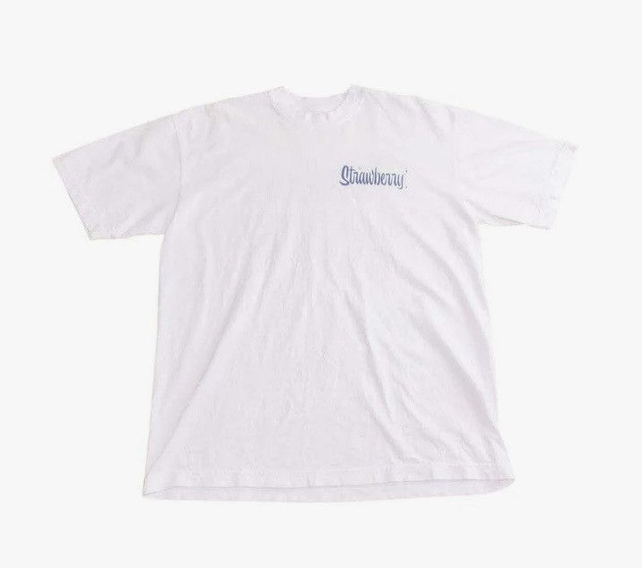Strawberry XXL Sample Strawberry Tee White Navy Blue Size US XXL / EU 58 / 5 - 6 Thumbnail