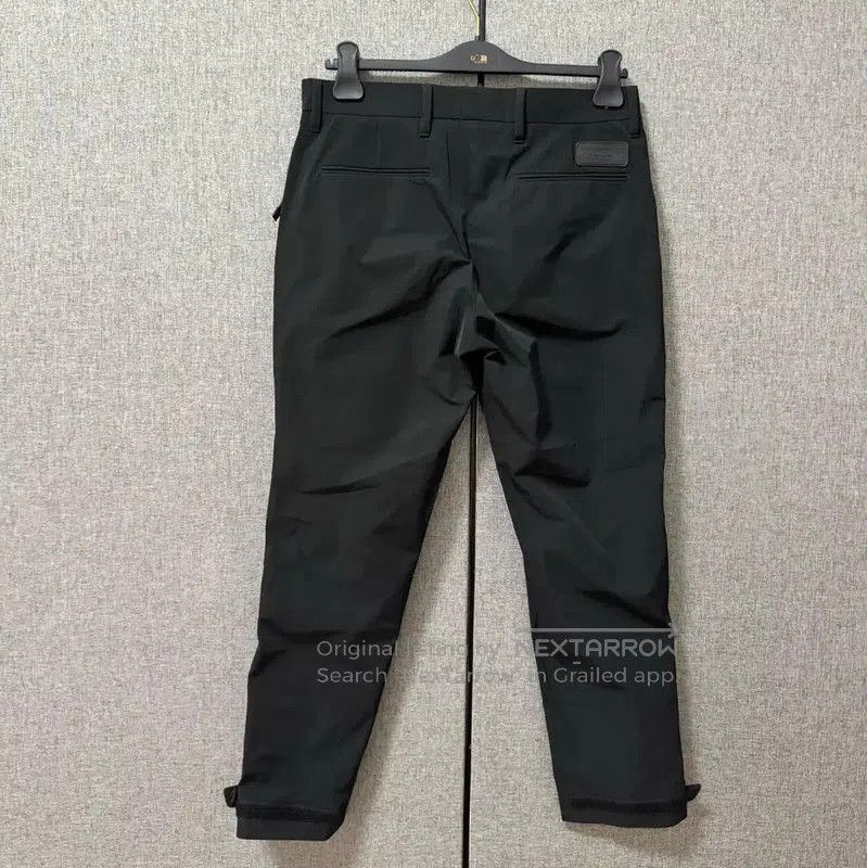 Prada Prada Black Embroidered Logo Casual Pants. Size US 32 / EU 48 - 2 Thumbnail