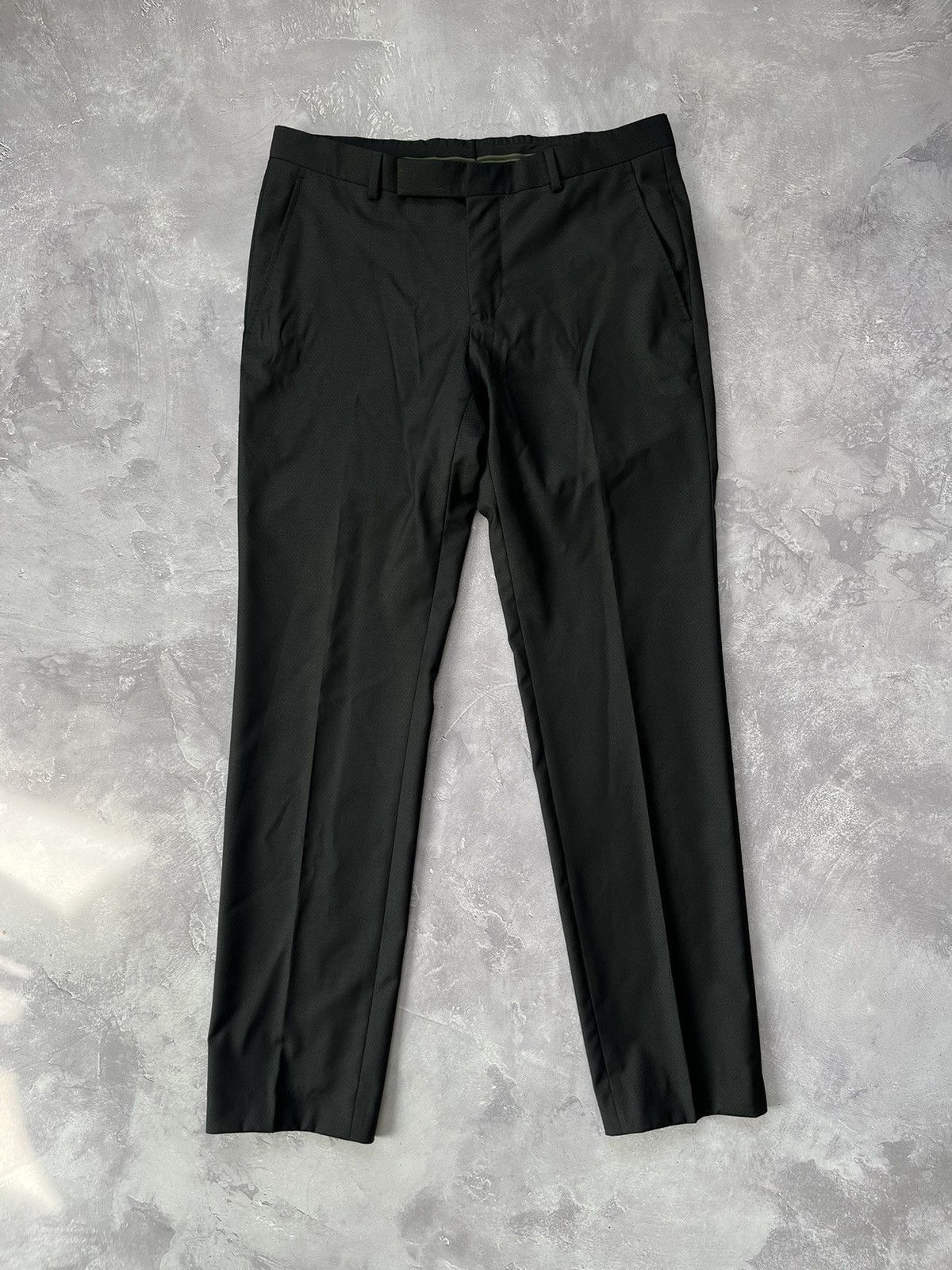 Ermenegildo Zegna ERMENEGILDO ZEGNA Wool Suit Blazer/Trousers Grey Drop 8 48 R Size 48R - 7 Thumbnail