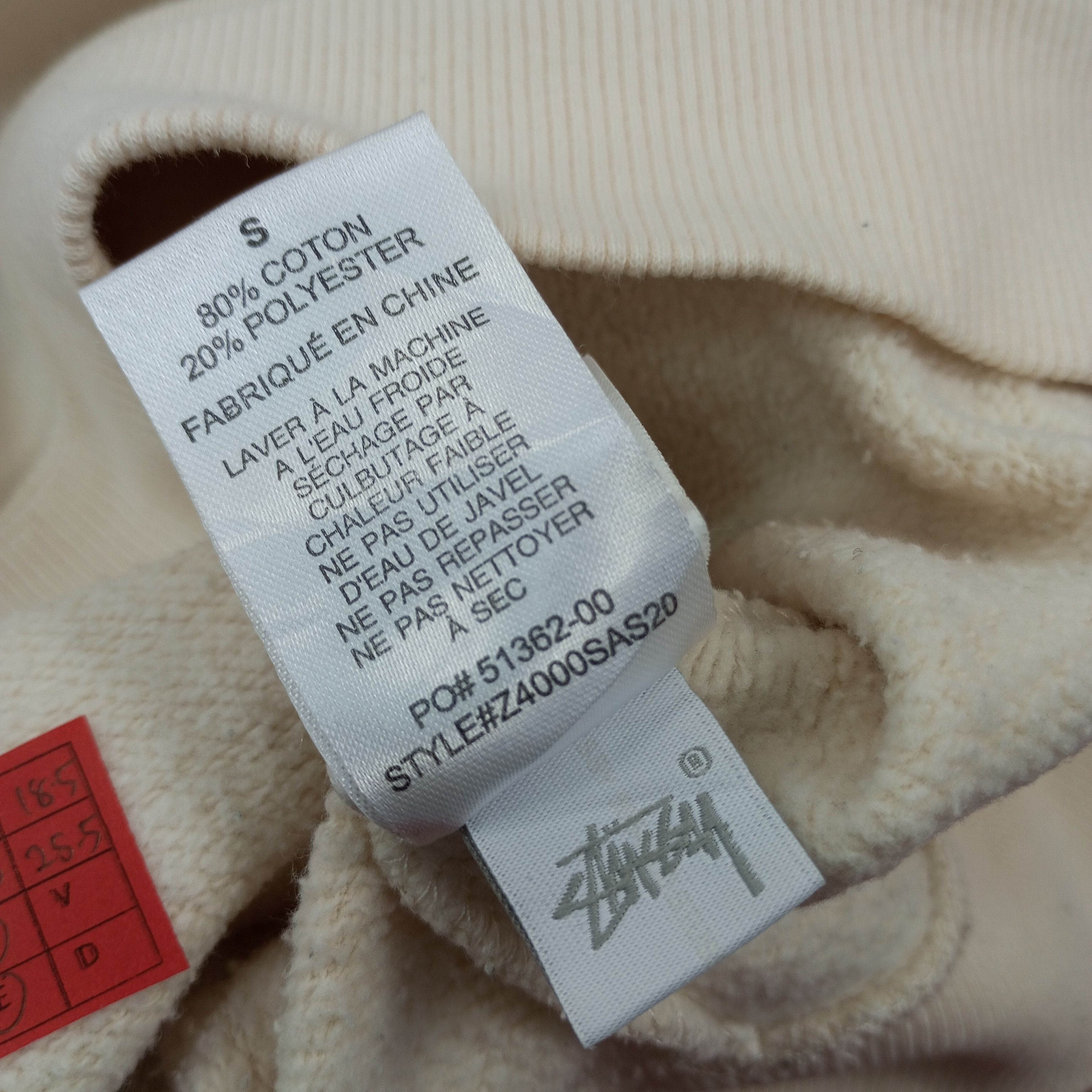 Stussy × Vintage Stussy Streetwear Custom Art Logo Style Distressed Hoodies Size US M / EU 48-50 / 2 - 14 Thumbnail