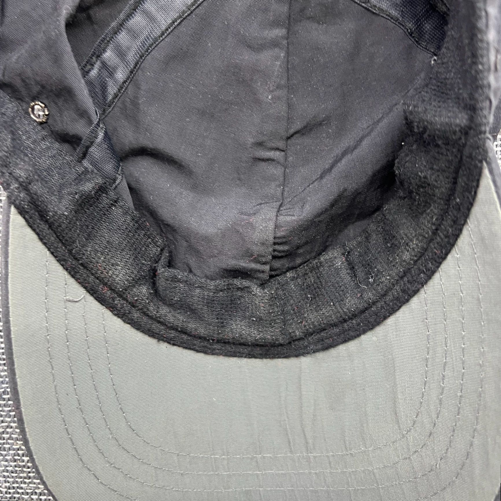 Oakley VINTAGE Oakley Baseball Cap Gray One Size Adjustable Mens Cap Size ONE SIZE - 6 Thumbnail