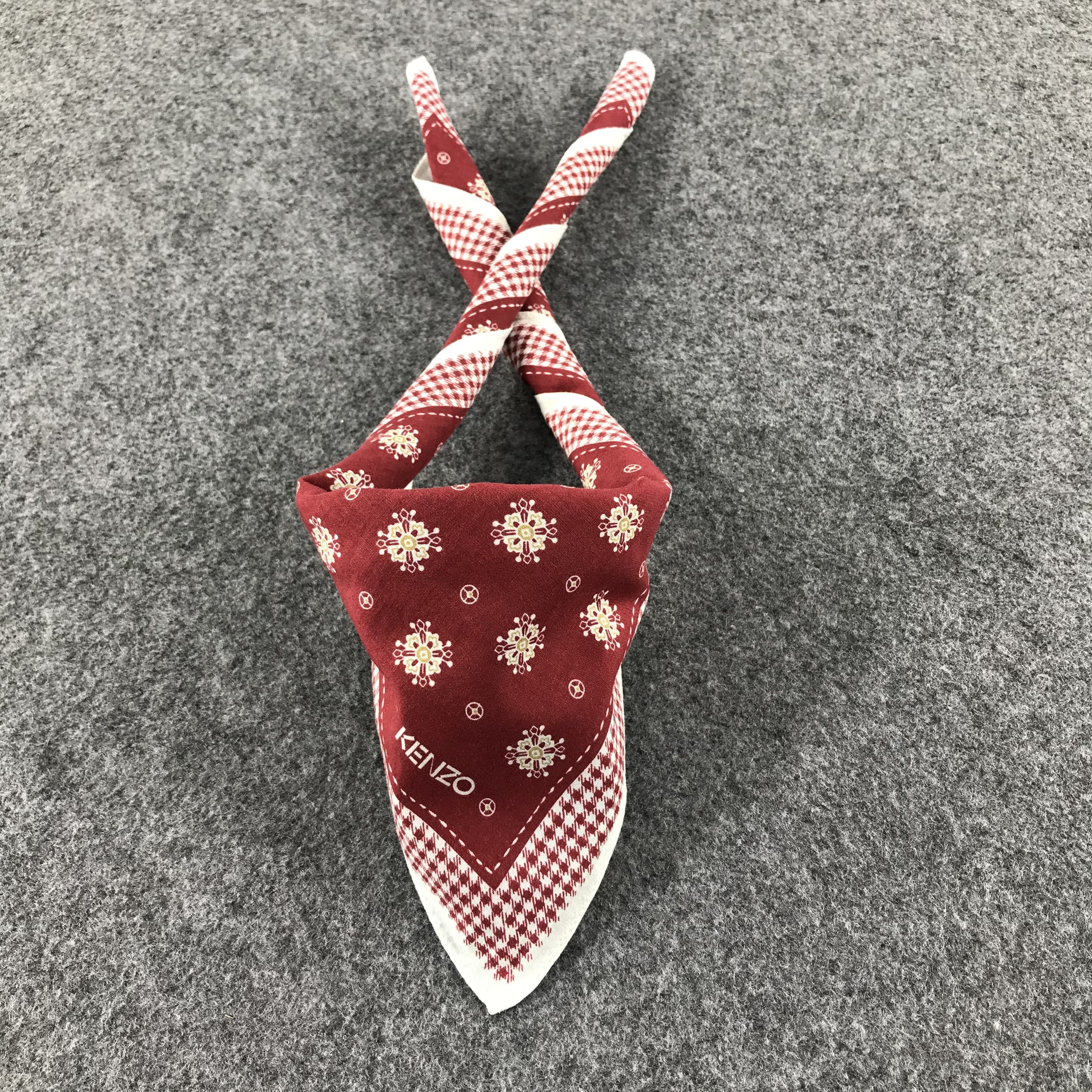 Kenzo Kenzo Handkerchief Neckerchief Bandana H312 Size ONE SIZE - 2 Thumbnail