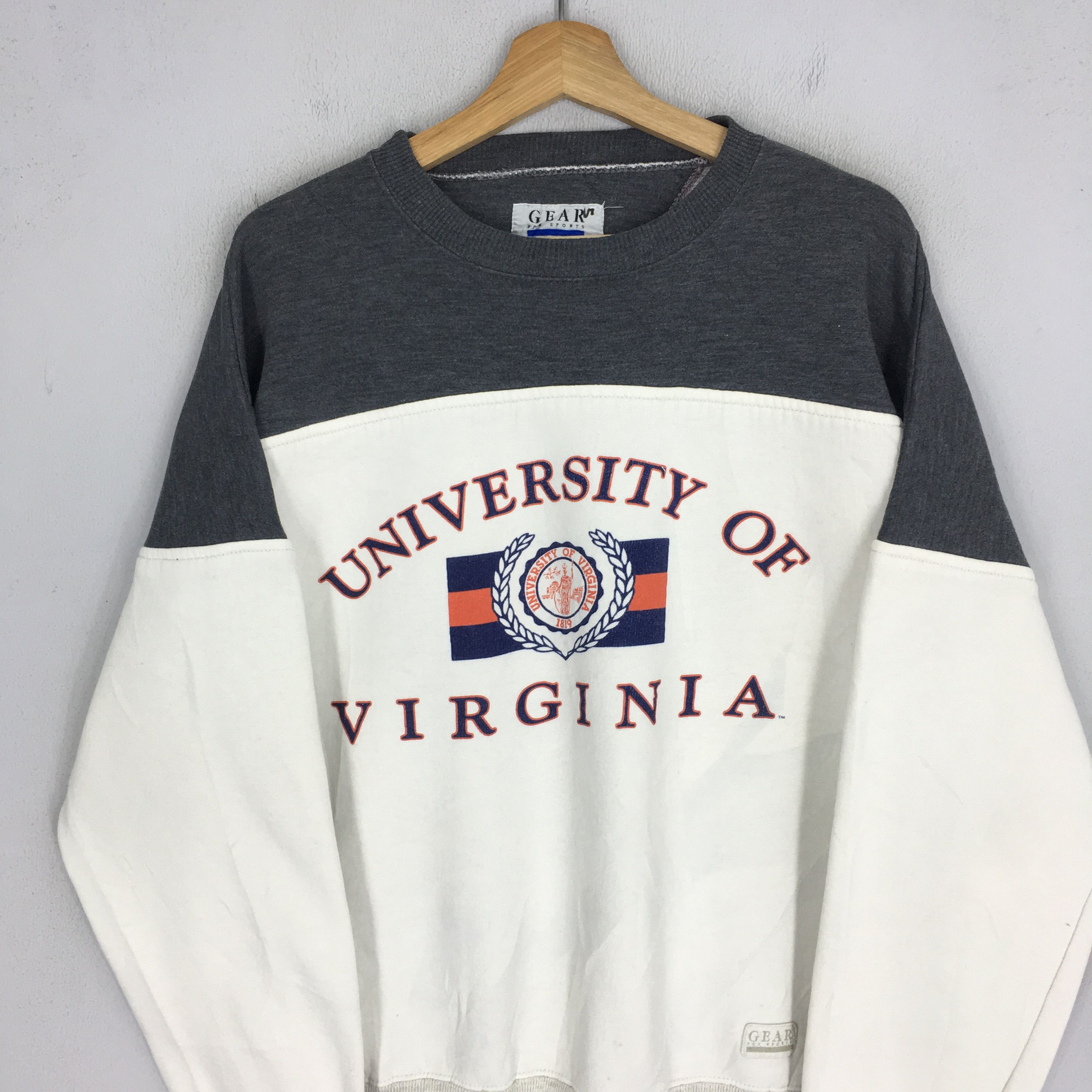 Gear for Sports Vintage 90's University Of Virginia White - 224 Size US L / EU 52-54 / 3 - 5 Thumbnail