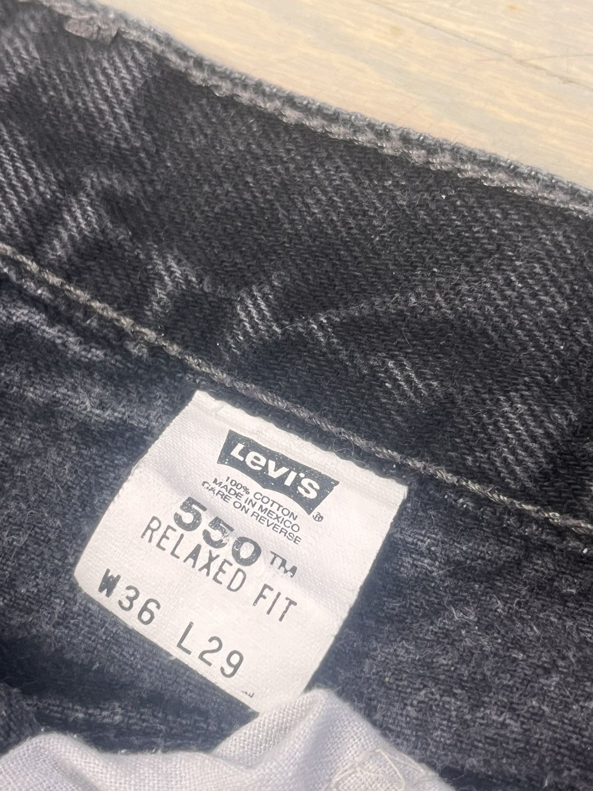 Levi's Men’s Levi Black Jeans Size US 35 - 2 Thumbnail