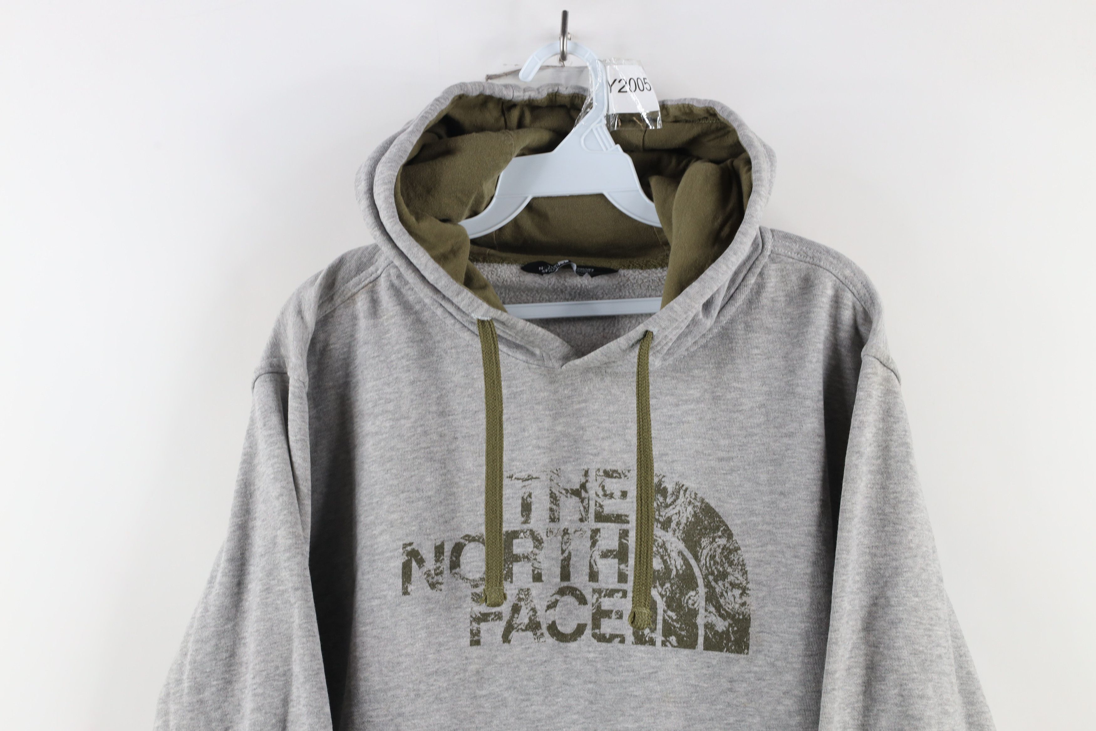 The North Face × Vintage Vintage The North Face Spell Out Big Logo Hoodie Sweatshirt Size US L / EU 52-54 / 3 - 2 Thumbnail